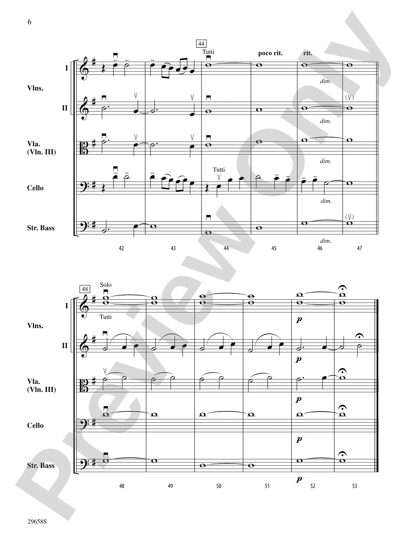 Alone in the Universe (from Seussical the Musical): String Orchestra Conductor Score & Parts