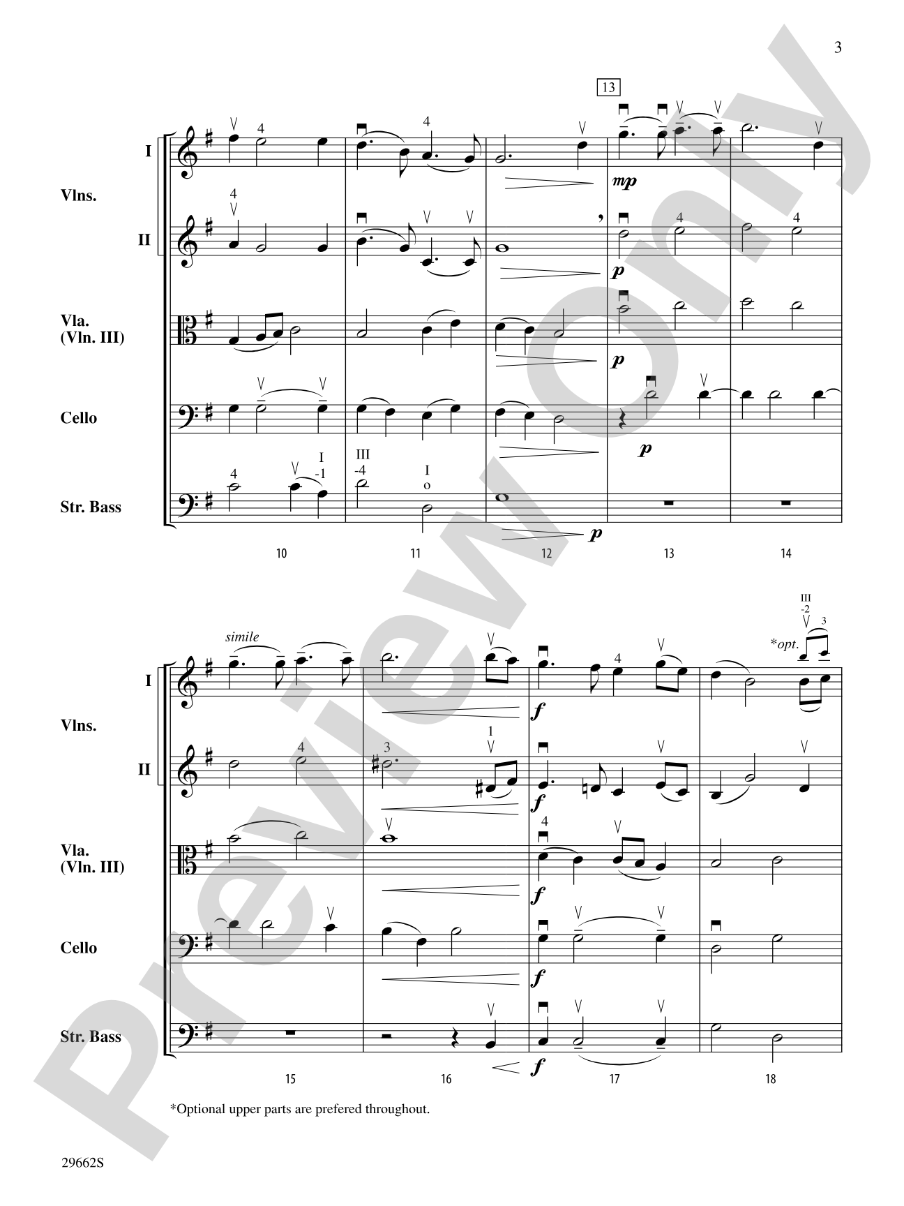 A Scottish Ballade (Annie Laurie): String Orchestra Conductor Score & Parts