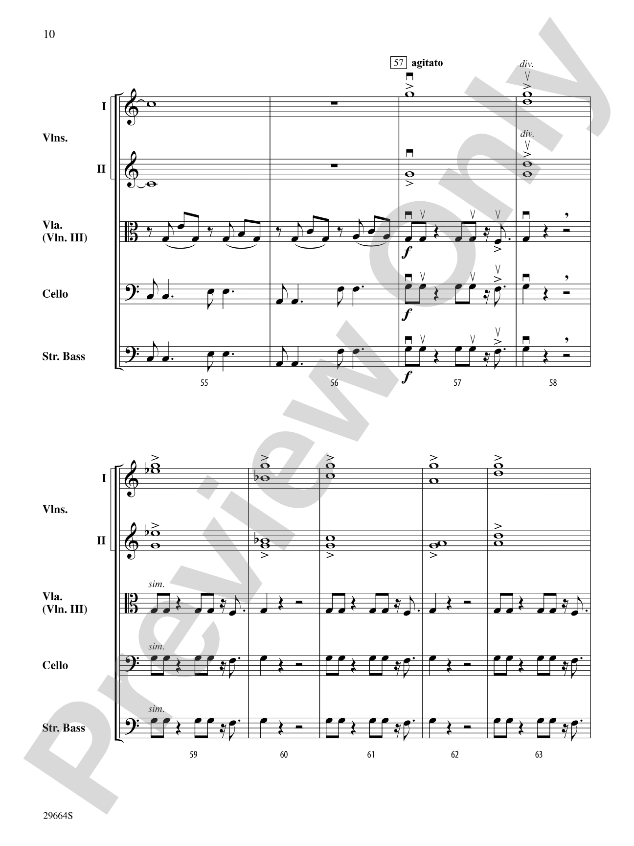 Moments: String Orchestra Conductor Score & Parts