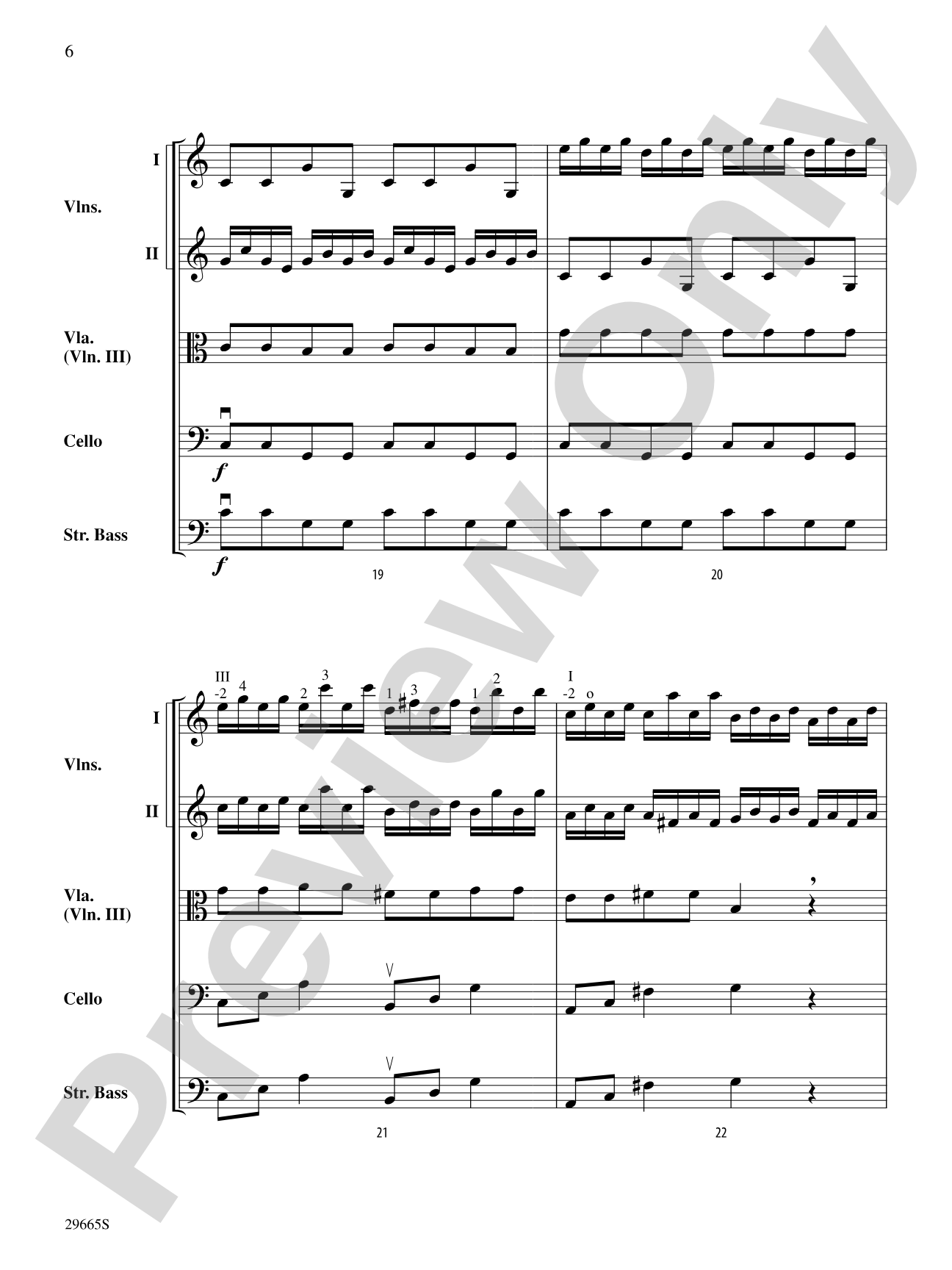 Concerto for String Orchestra (from Concerto a Quattro): String Orchestra Conductor Score & Parts