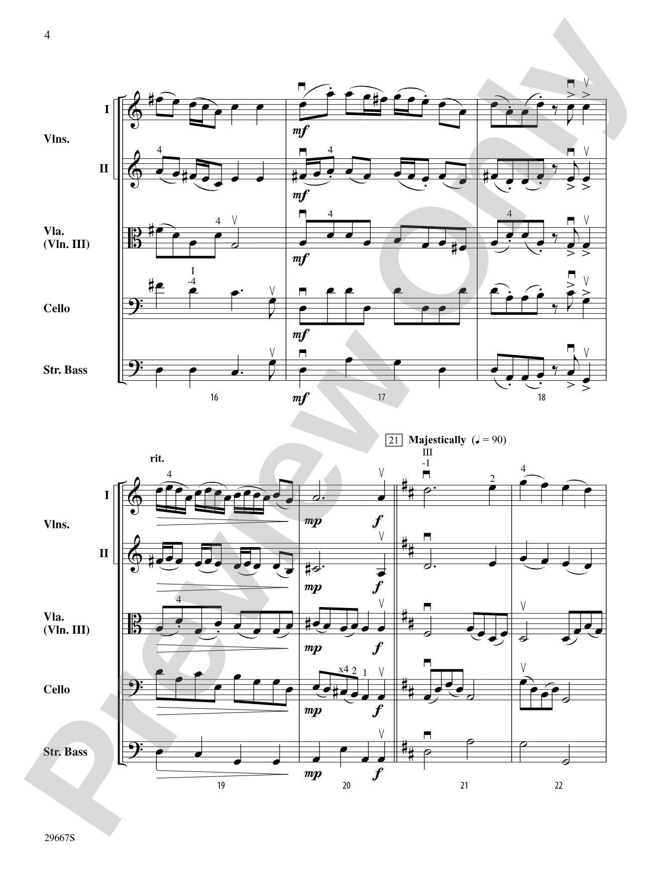 Dublin (A tribute to Dublin, Ohio and the Irish Festival): String Orchestra Conductor Score & Parts