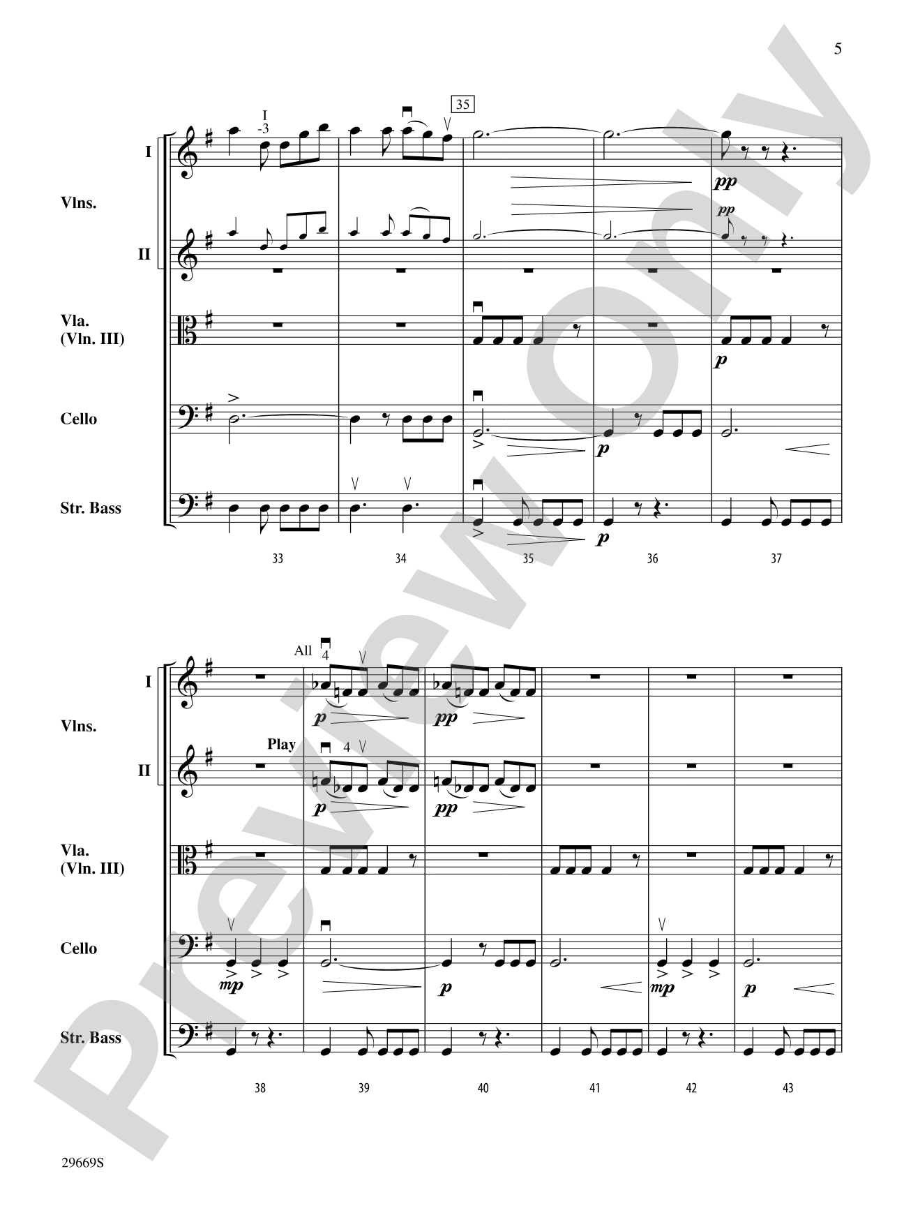 Patton (Theme): String Orchestra Conductor Score & Parts