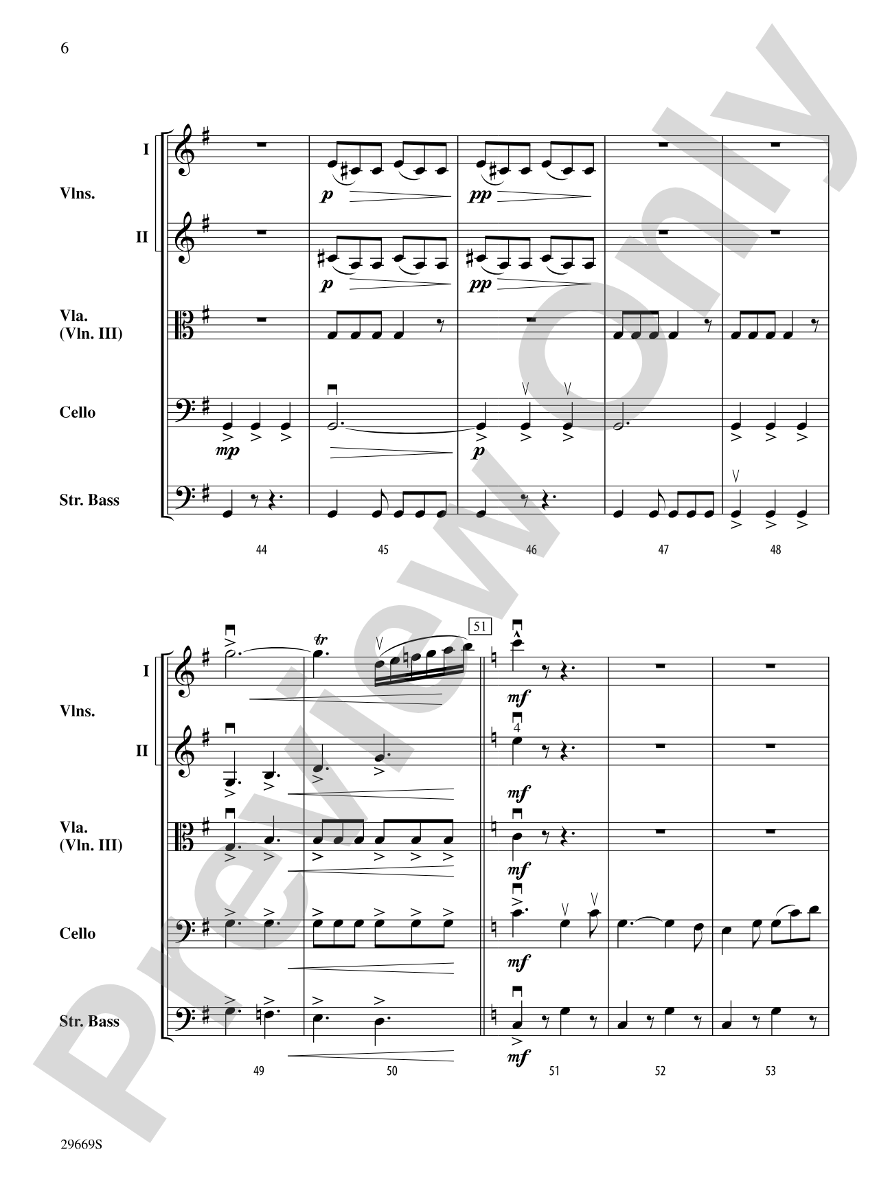 Patton (Theme): String Orchestra Conductor Score & Parts