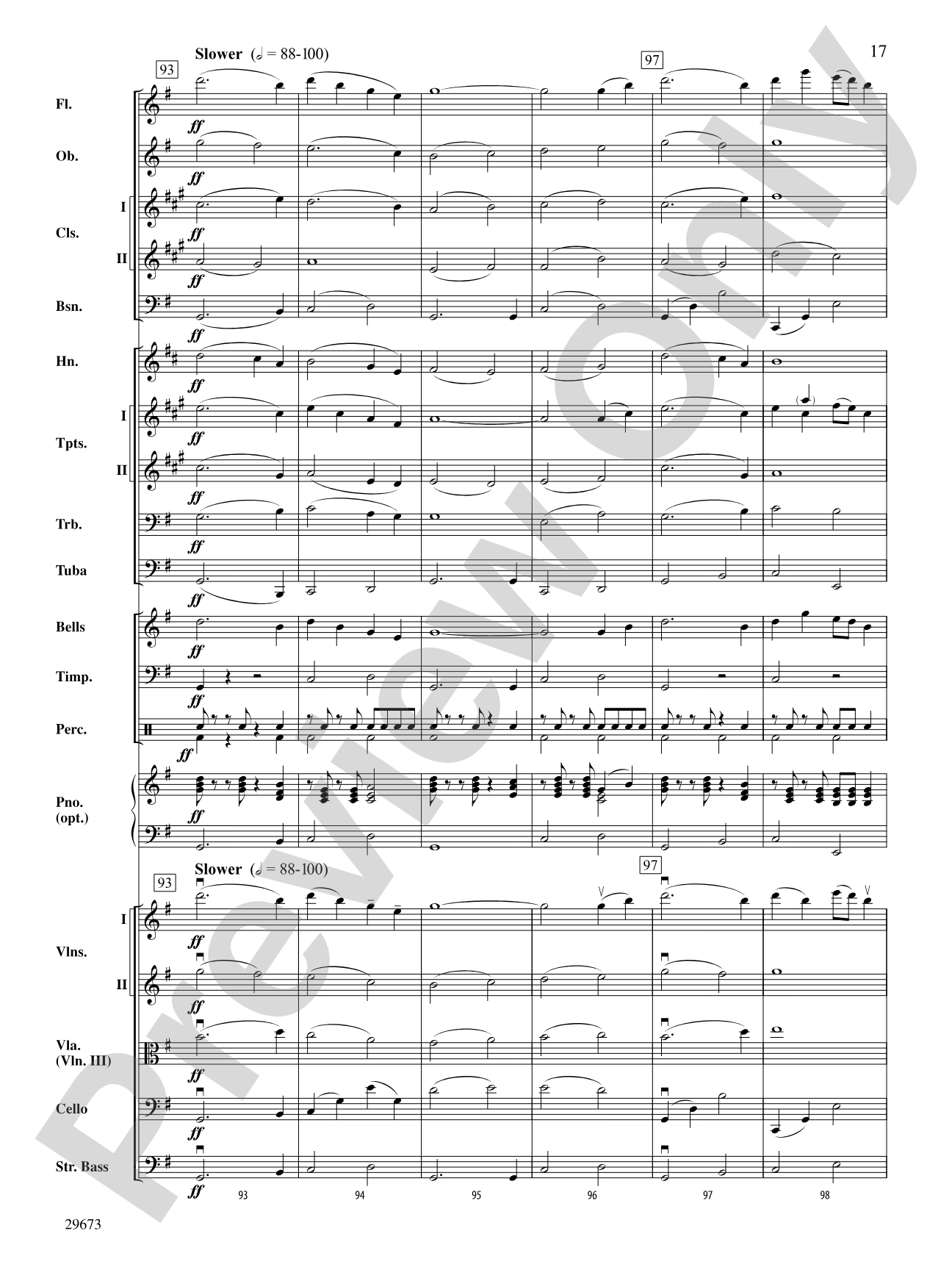Scenes from the Old West: Full Orchestra Conductor Score & Parts