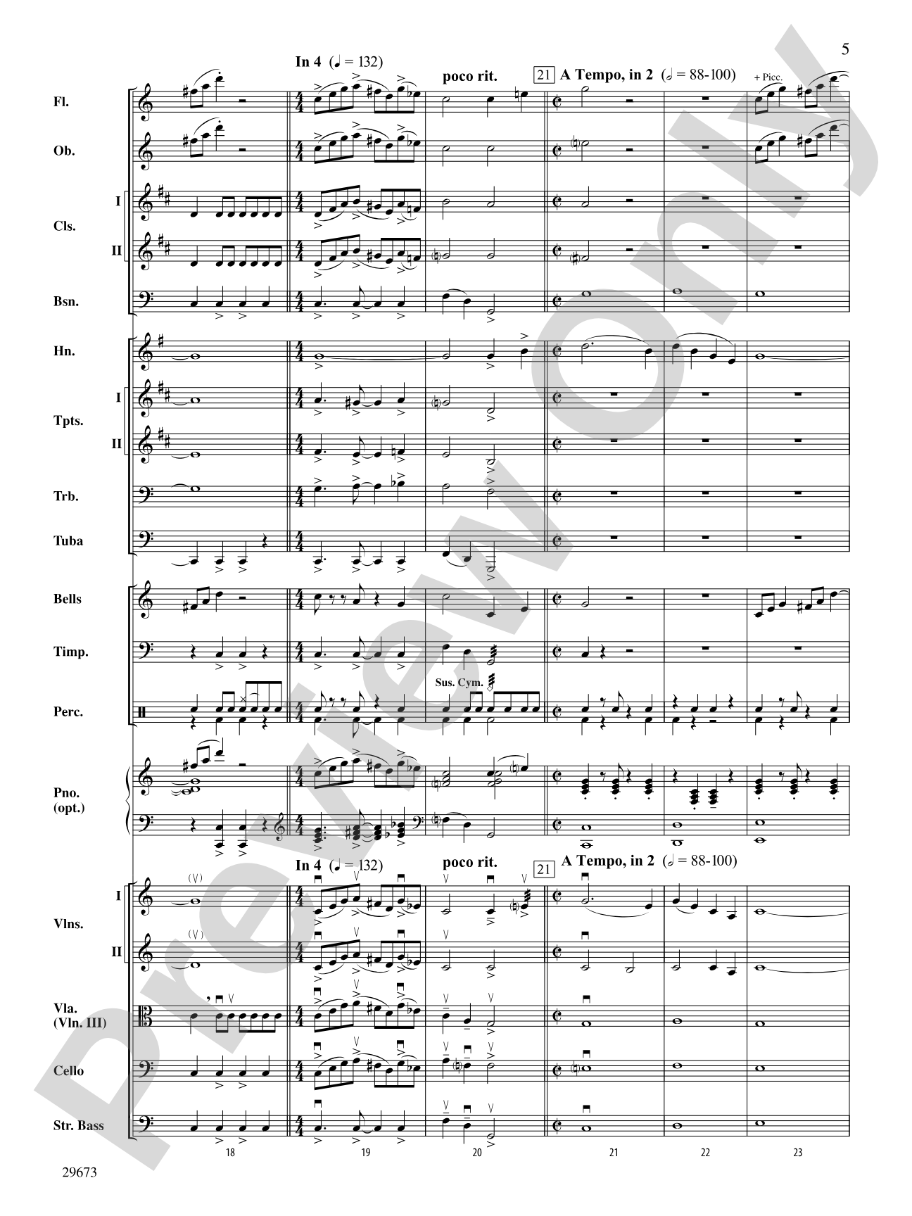 Scenes from the Old West: Full Orchestra Conductor Score & Parts