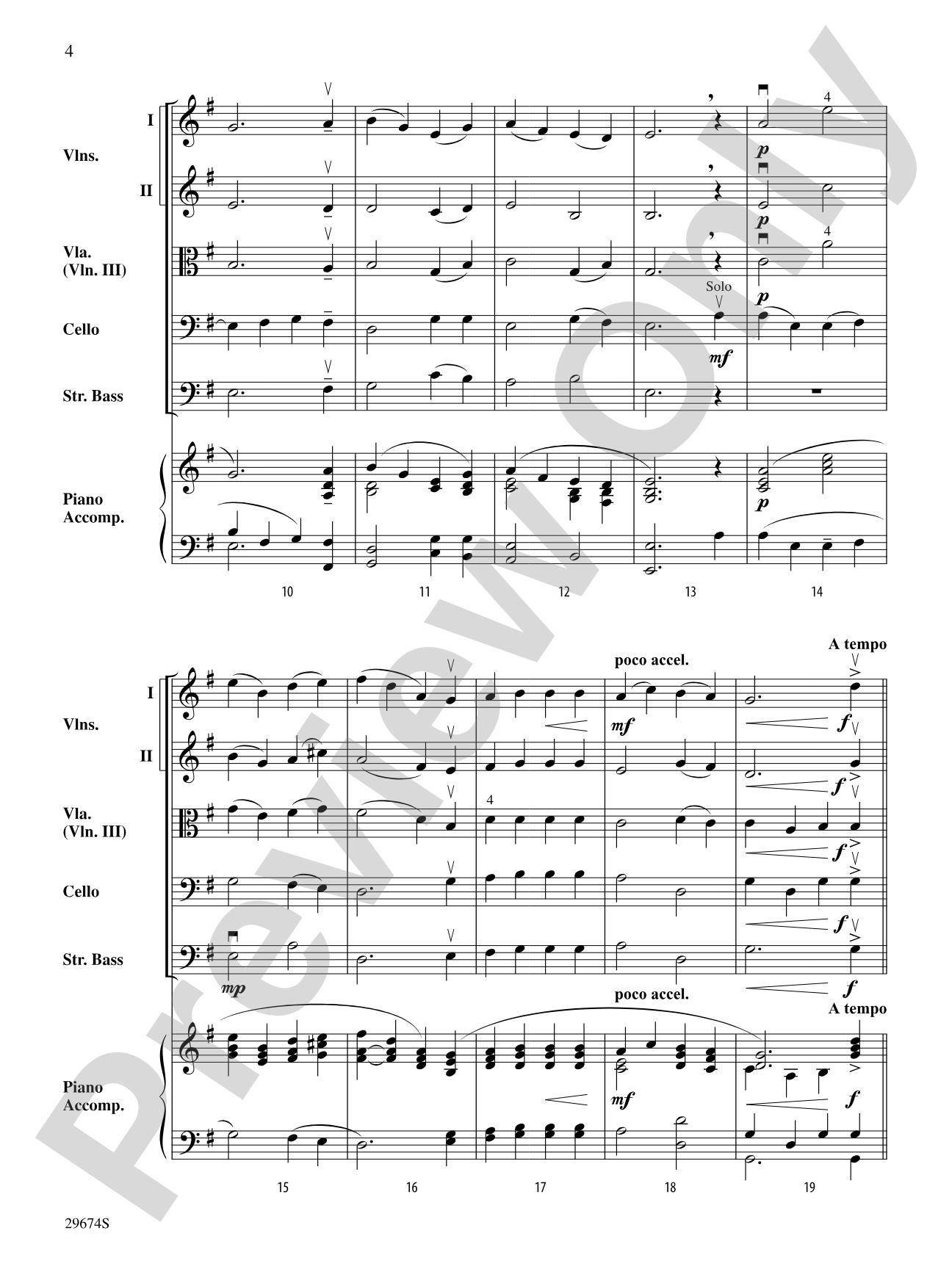 The Three O's of Christmas: String Orchestra Conductor Score & Parts