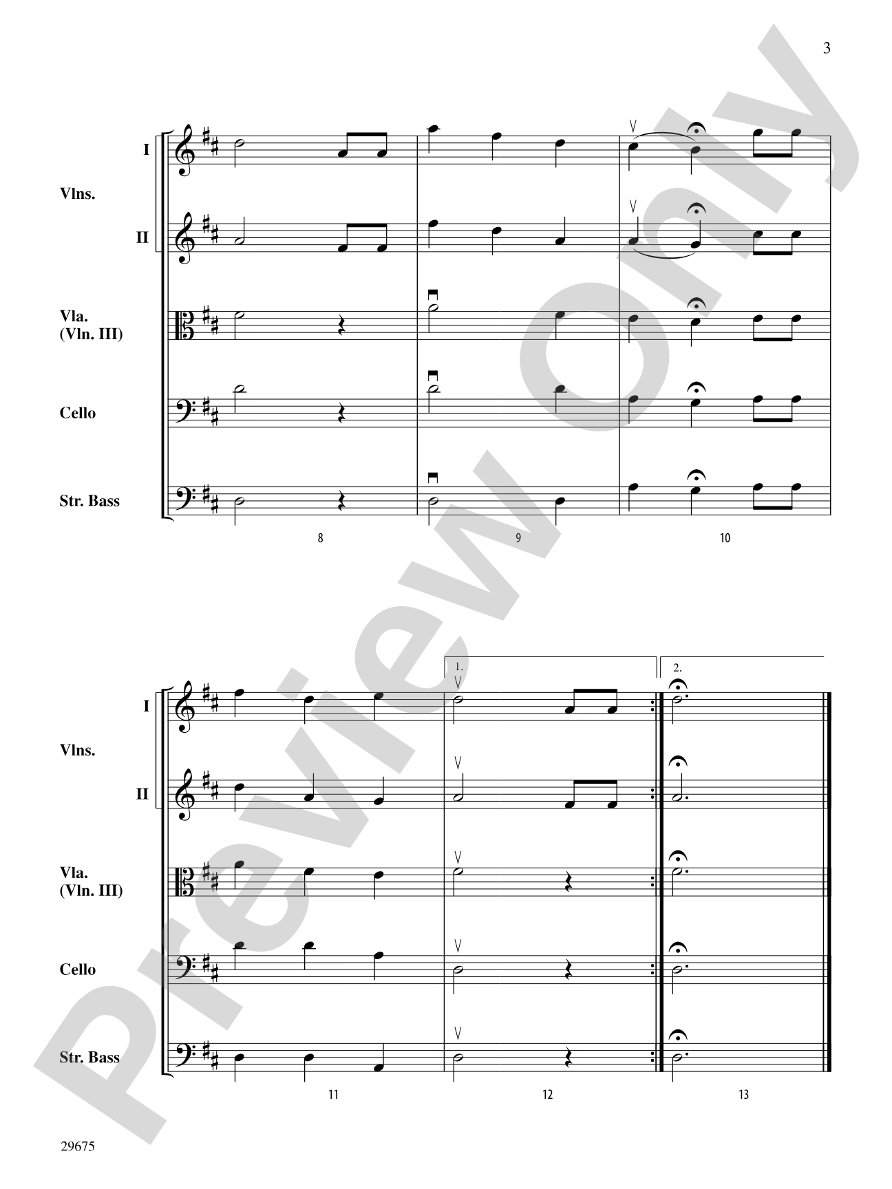 Special Occasions (Music for Special Occasions and Events): String Orchestra Conductor Score & Parts