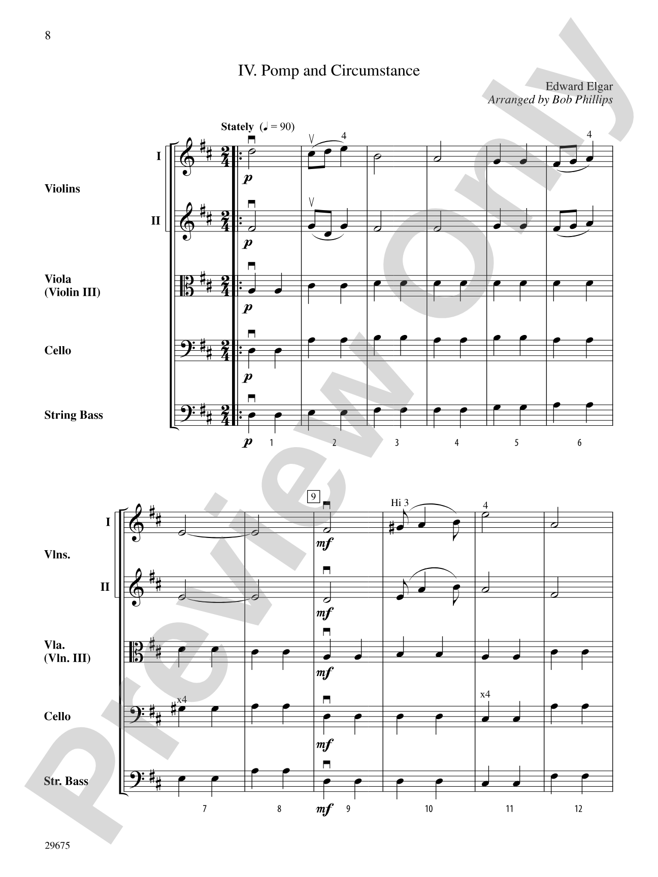 Special Occasions (Music for Special Occasions and Events): String Orchestra Conductor Score & Parts