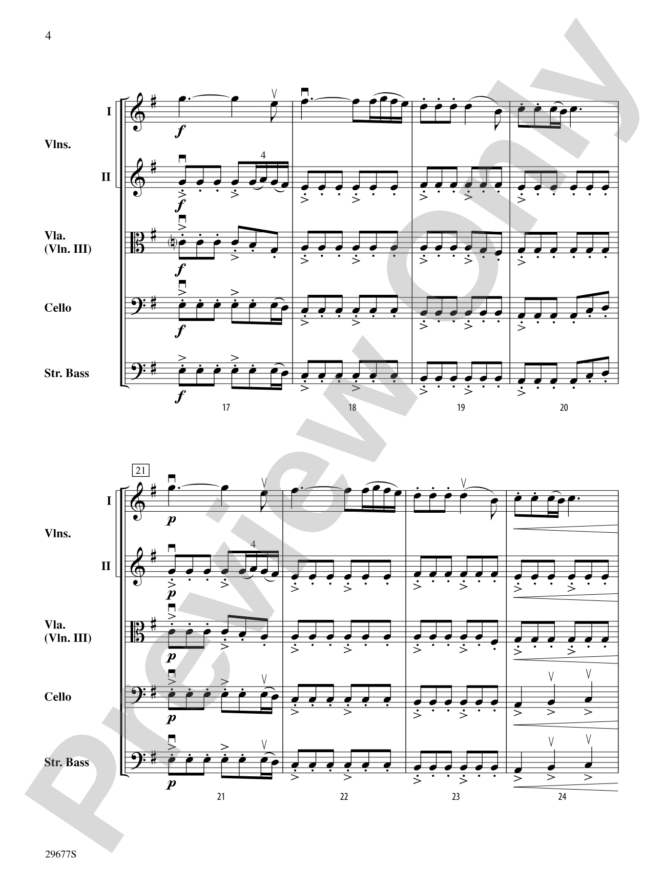 Wave Rider: String Orchestra Conductor Score & Parts