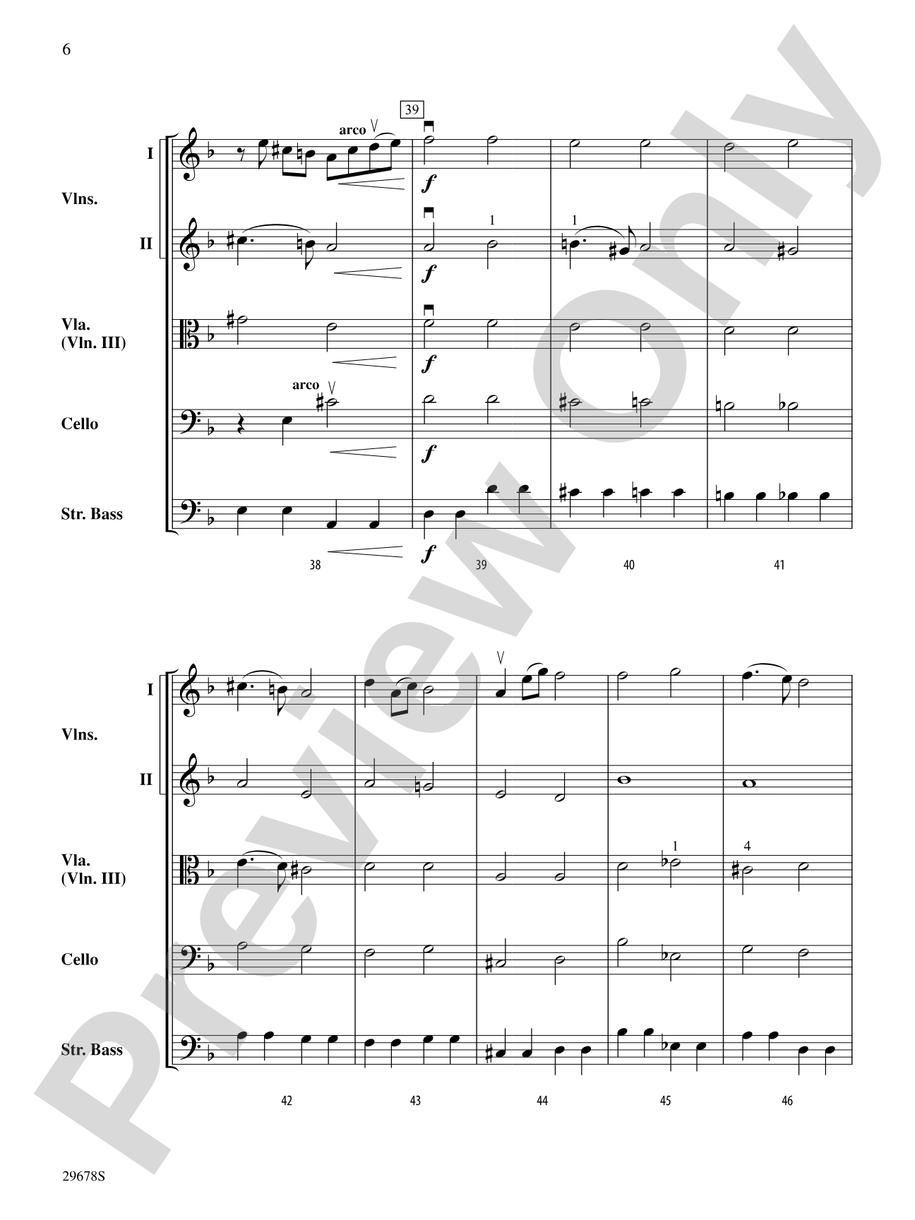 Prelude No. 20: String Orchestra Conductor Score & Parts