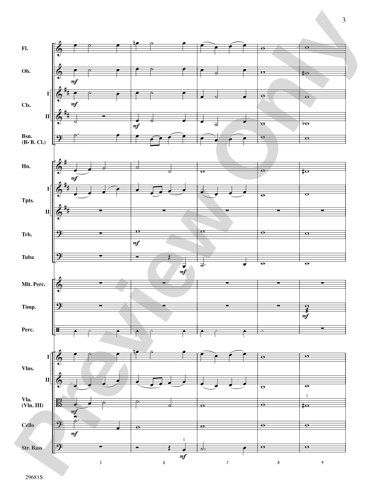 My Funny Valentine: Full Orchestra Conductor Score & Parts