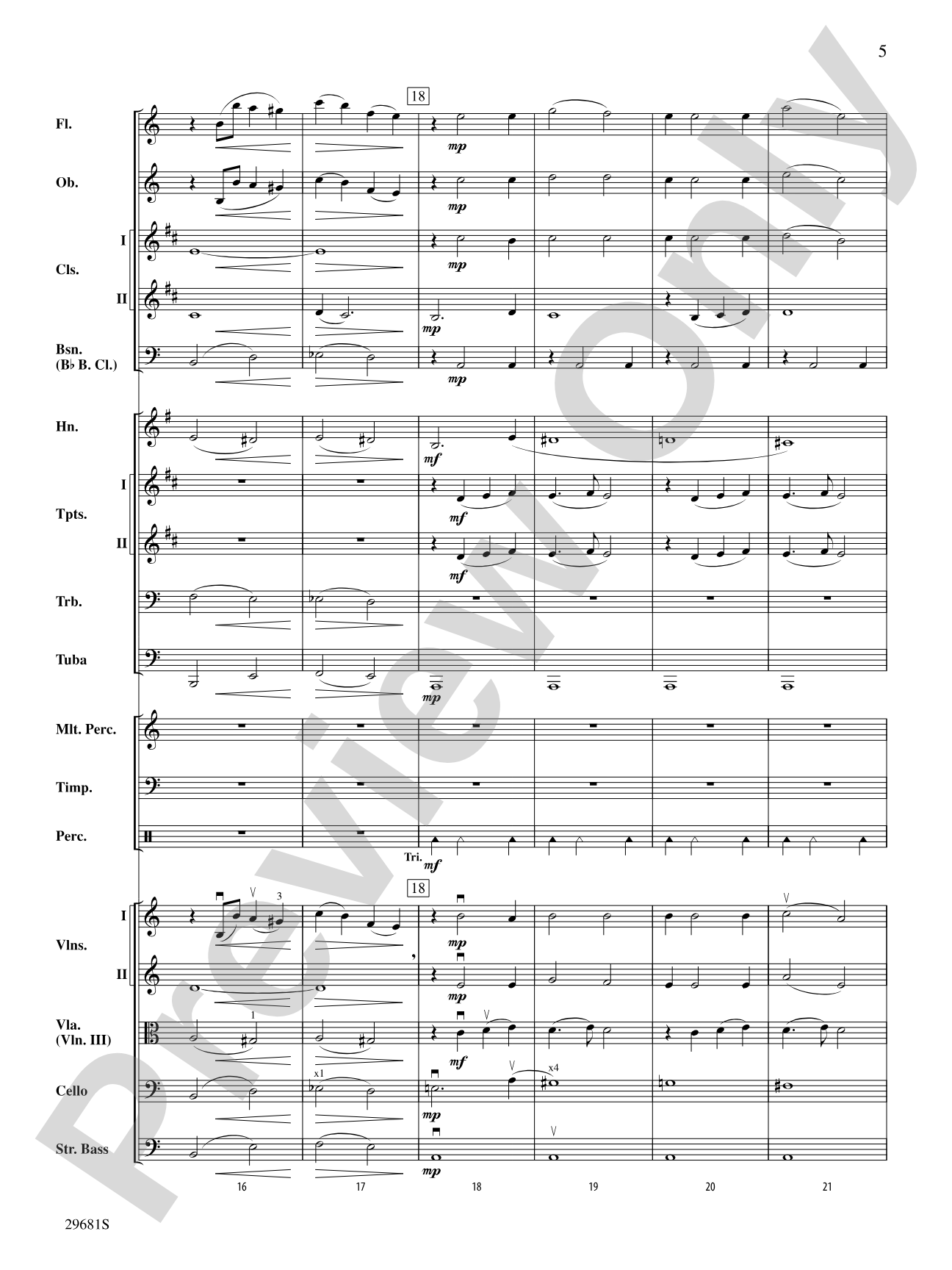 My Funny Valentine: Full Orchestra Conductor Score & Parts