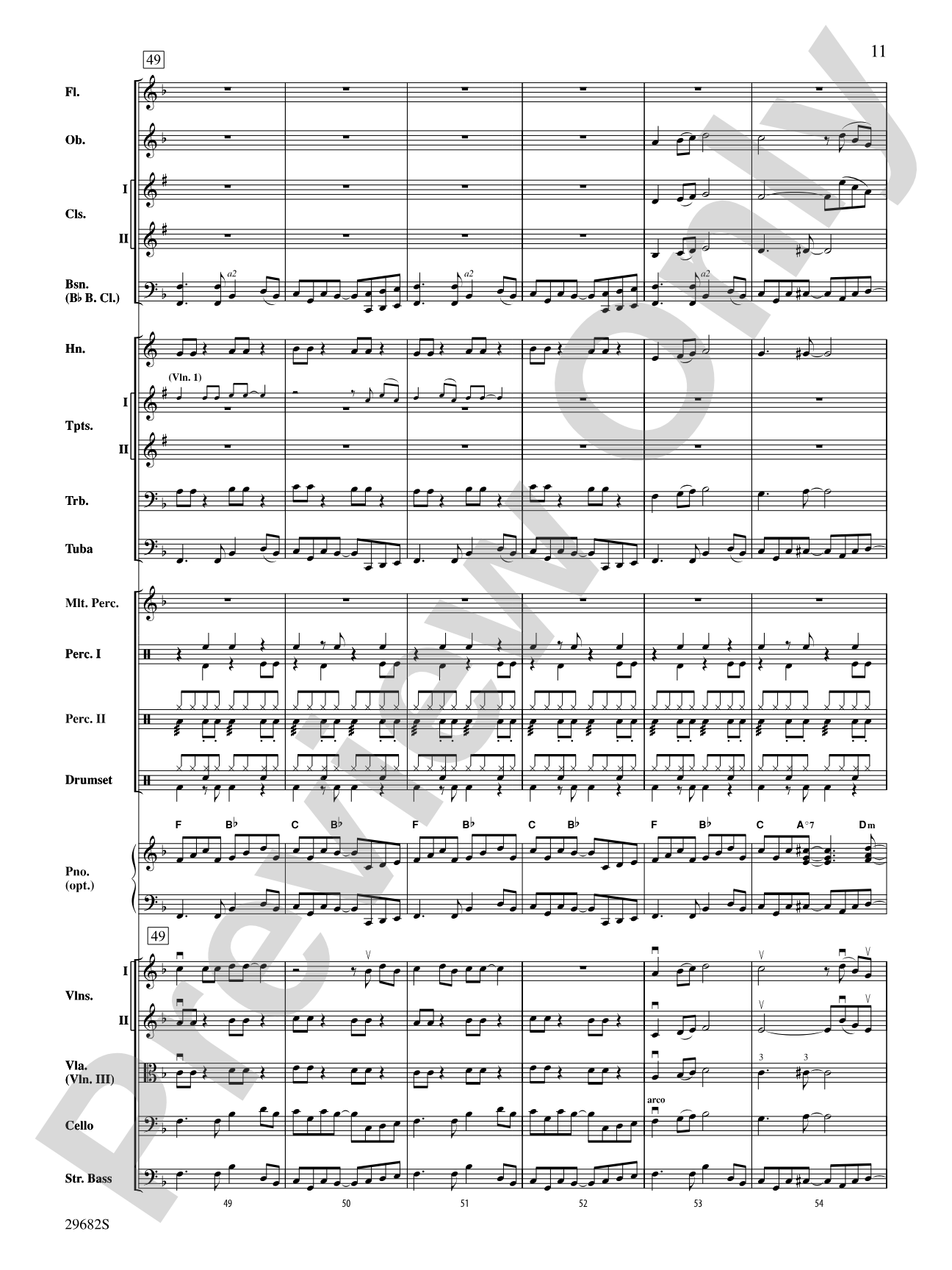 Guantanamera: Score