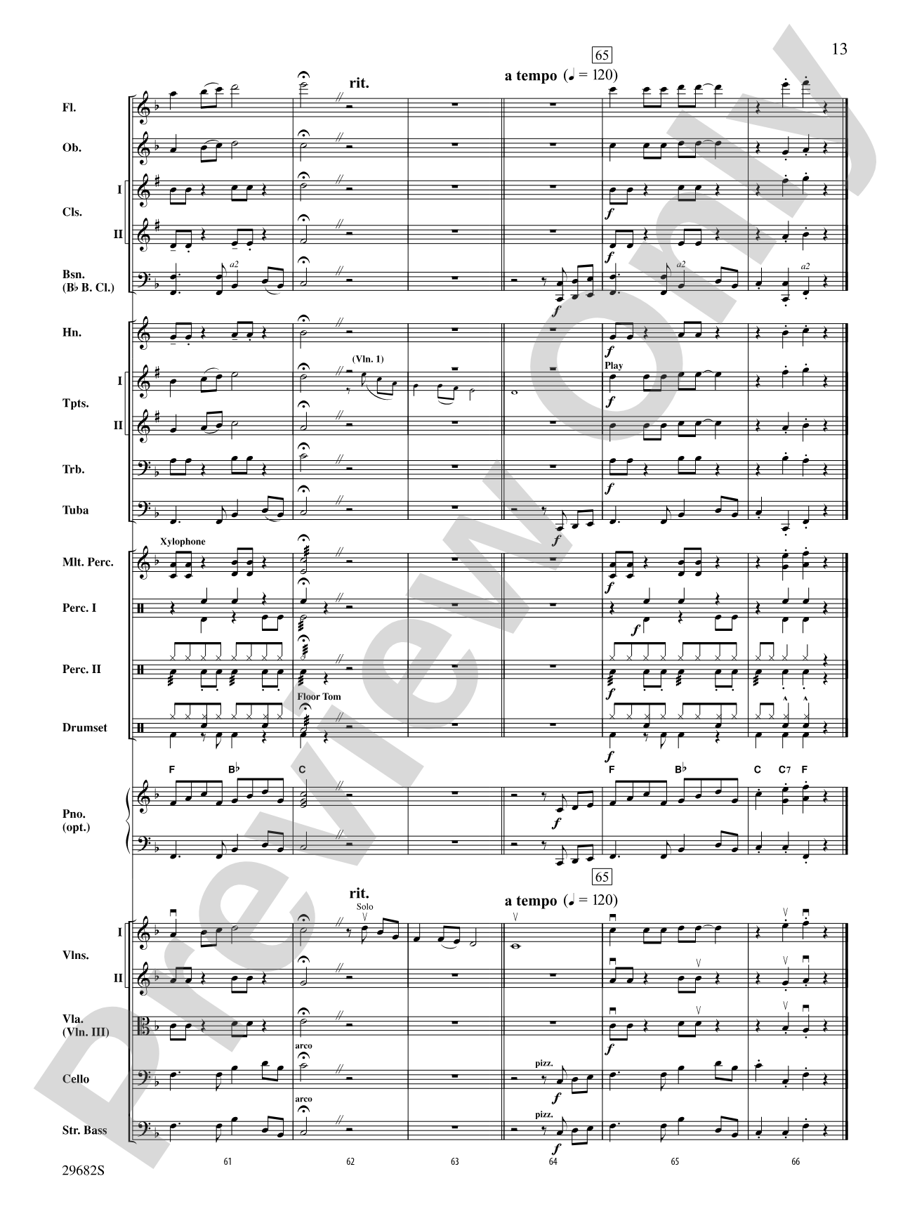 Guantanamera: Score