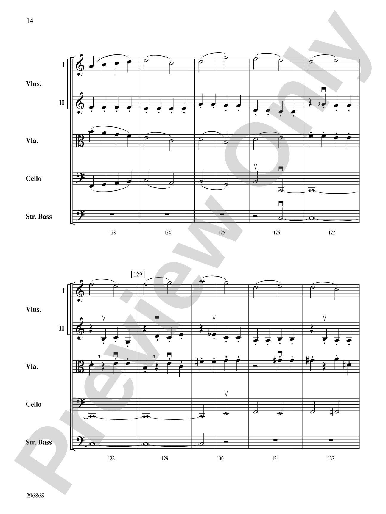 Presto: String Orchestra Conductor Score & Parts