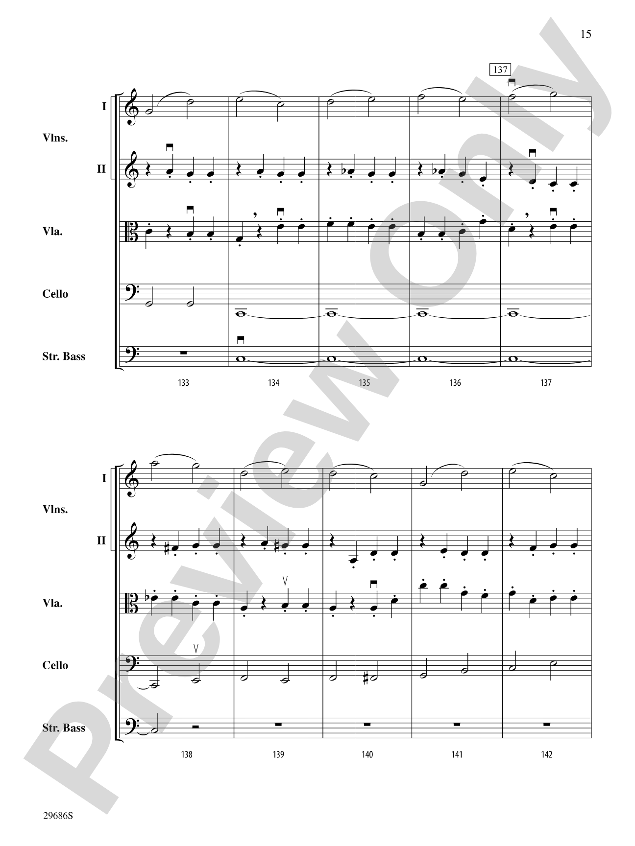 Presto: String Orchestra Conductor Score & Parts