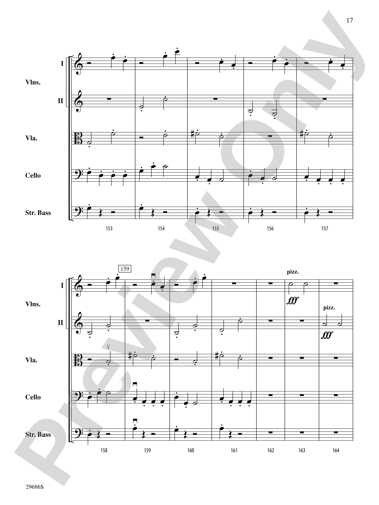 Presto: String Orchestra Conductor Score & Parts