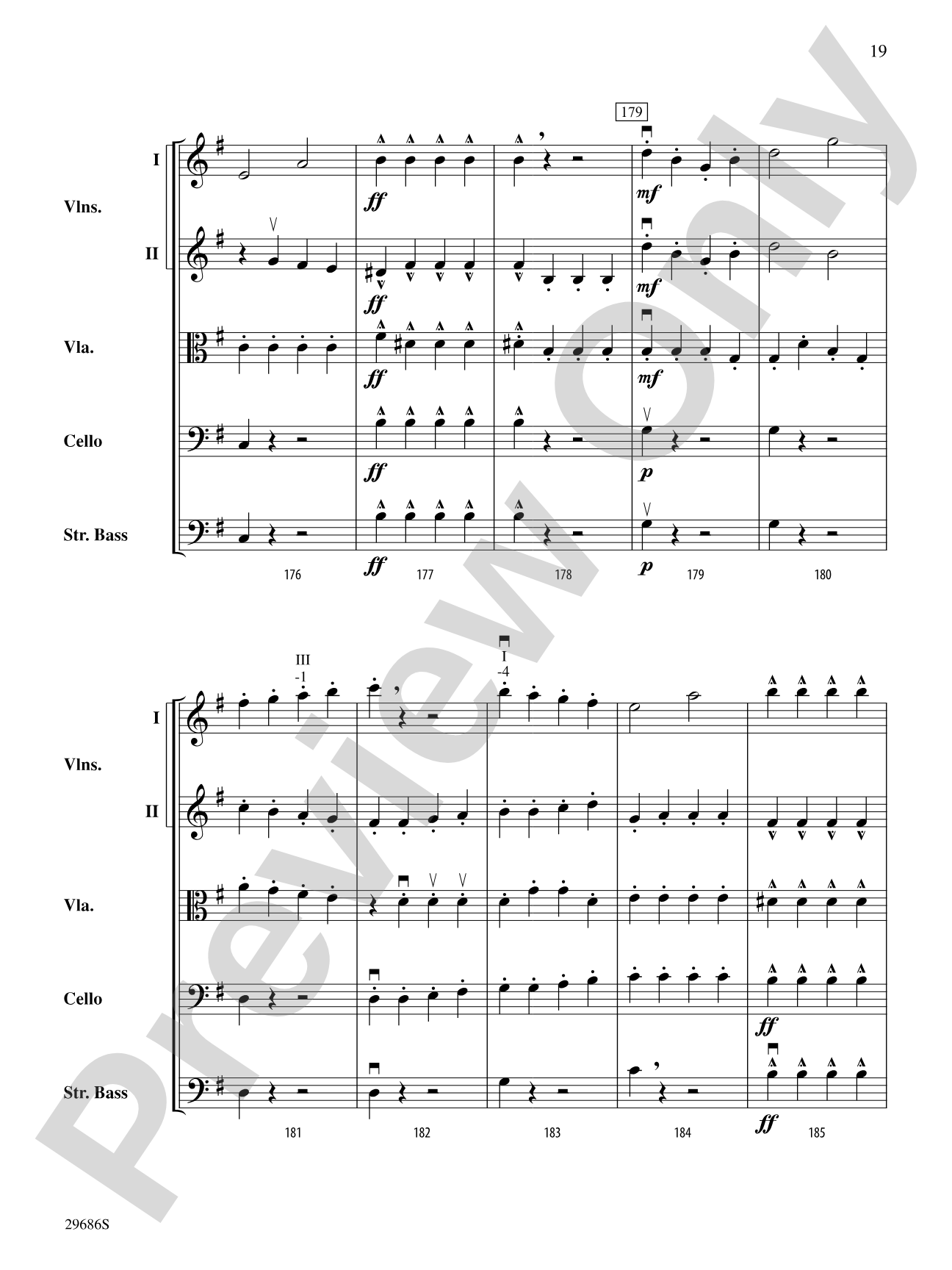 Presto: String Orchestra Conductor Score & Parts