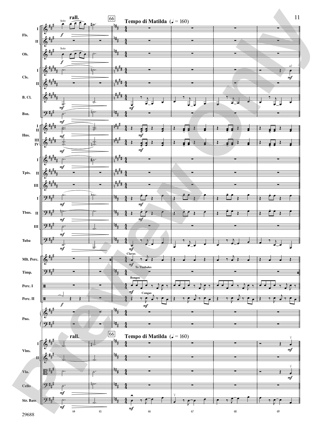 We Wish You a Merry Christmas: Full Orchestra Conductor Score & Parts