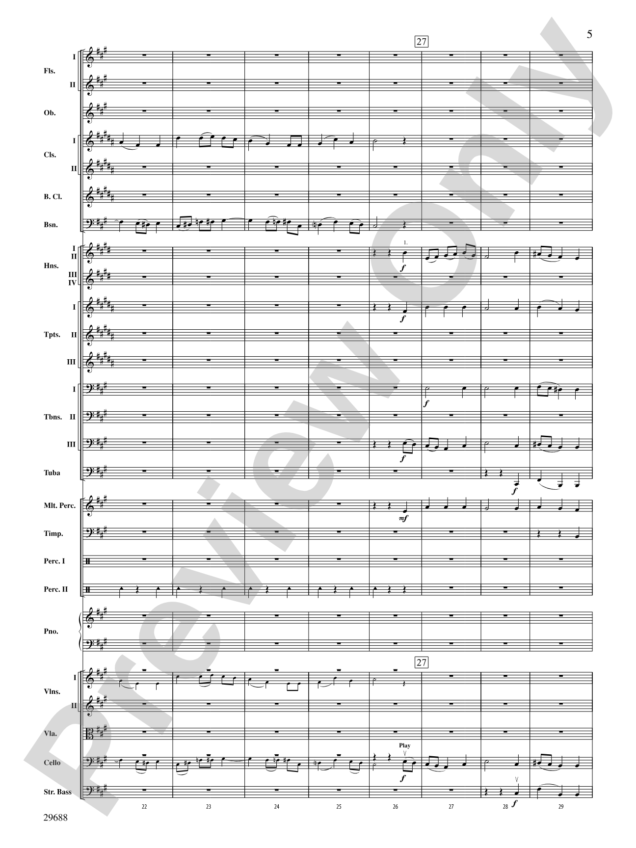 We Wish You a Merry Christmas: Full Orchestra Conductor Score & Parts