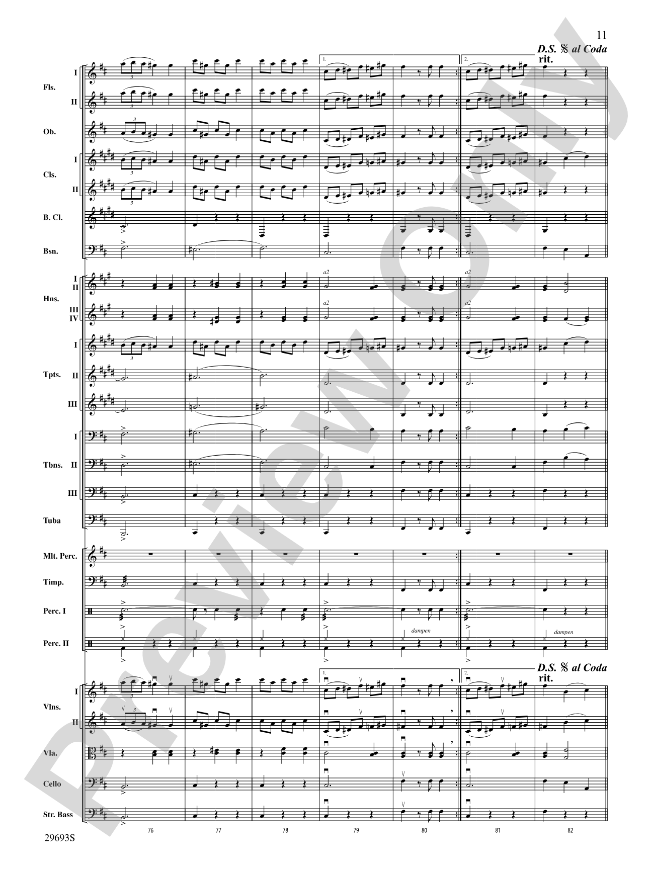 Roses de Noel (Waltz): Full Orchestra Conductor Score & Parts