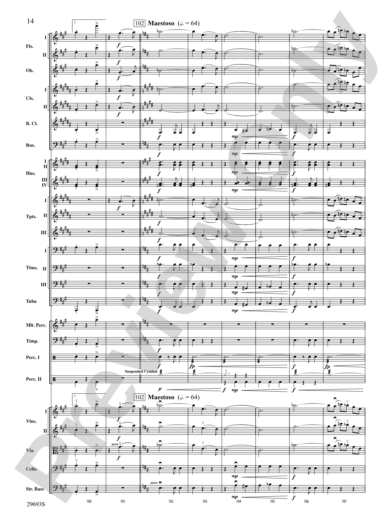 Roses de Noel (Waltz): Full Orchestra Conductor Score & Parts