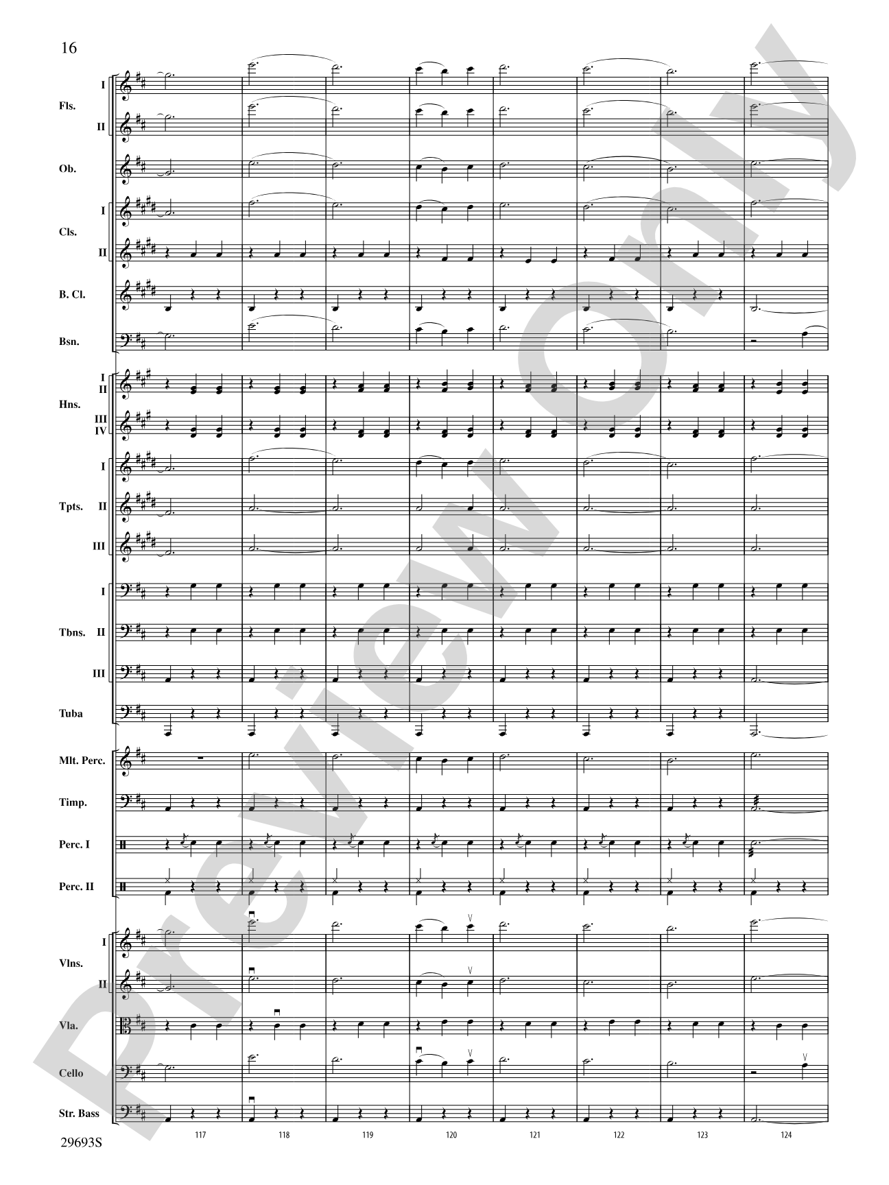 Roses de Noel (Waltz): Full Orchestra Conductor Score & Parts