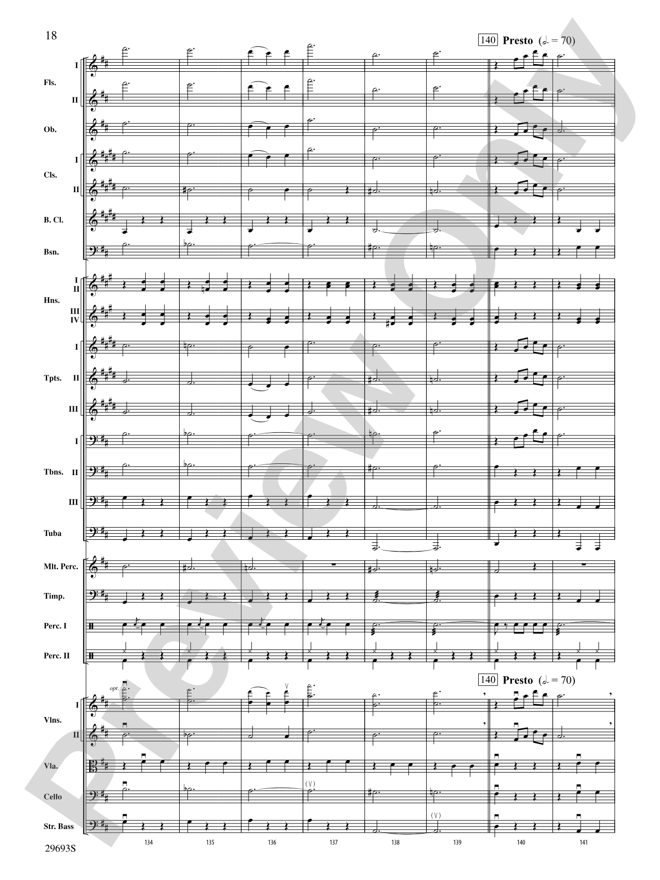 Roses de Noel (Waltz): Full Orchestra Conductor Score & Parts