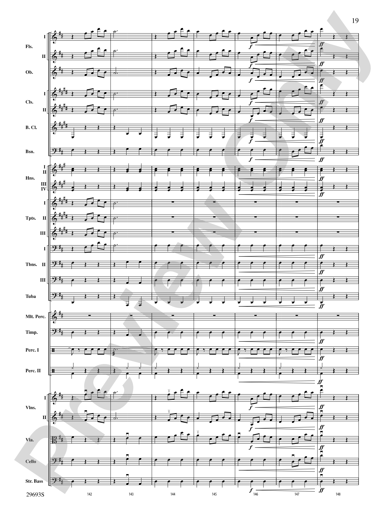 Roses de Noel (Waltz): Full Orchestra Conductor Score & Parts
