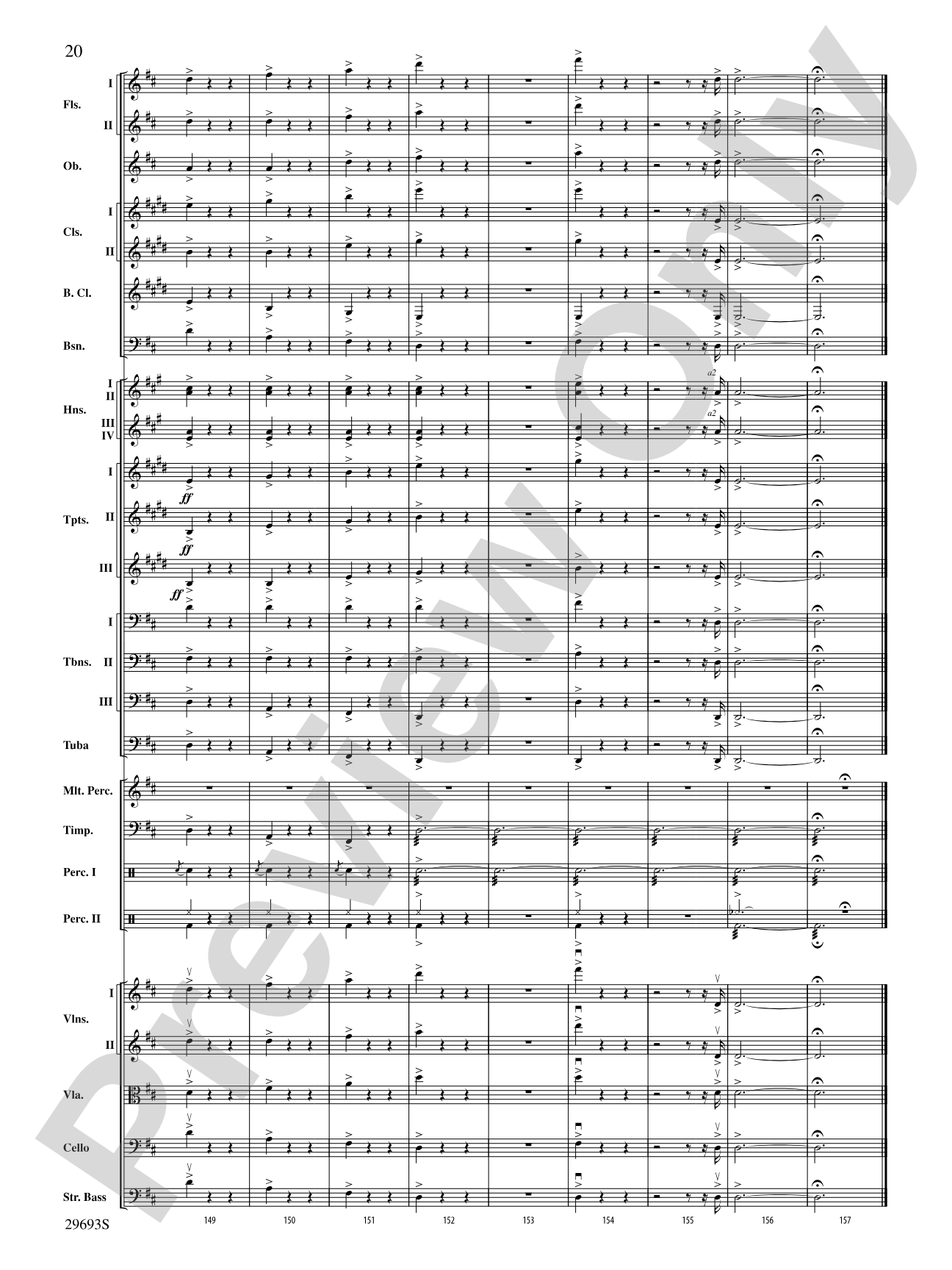 Roses de Noel (Waltz): Full Orchestra Conductor Score & Parts