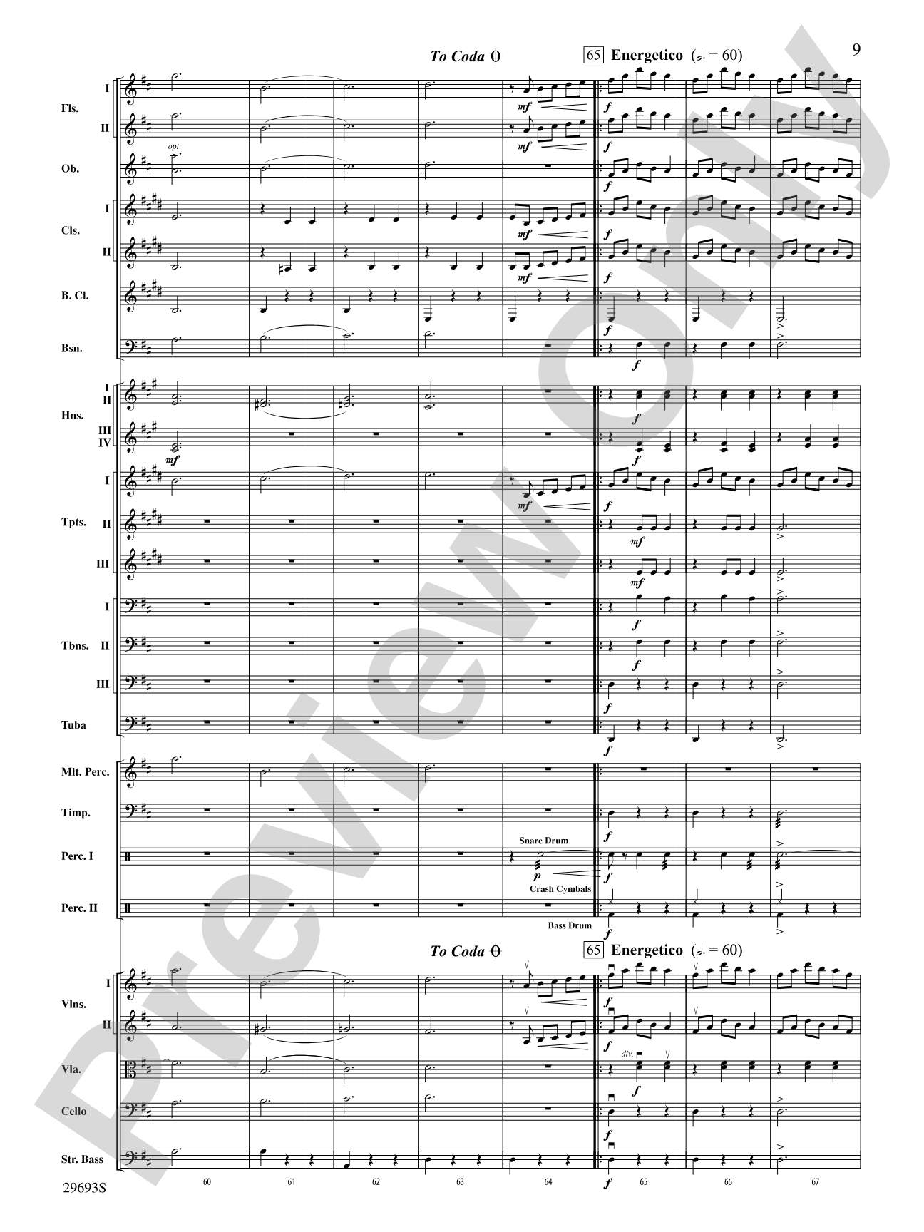 Roses de Noel (Waltz): Full Orchestra Conductor Score & Parts