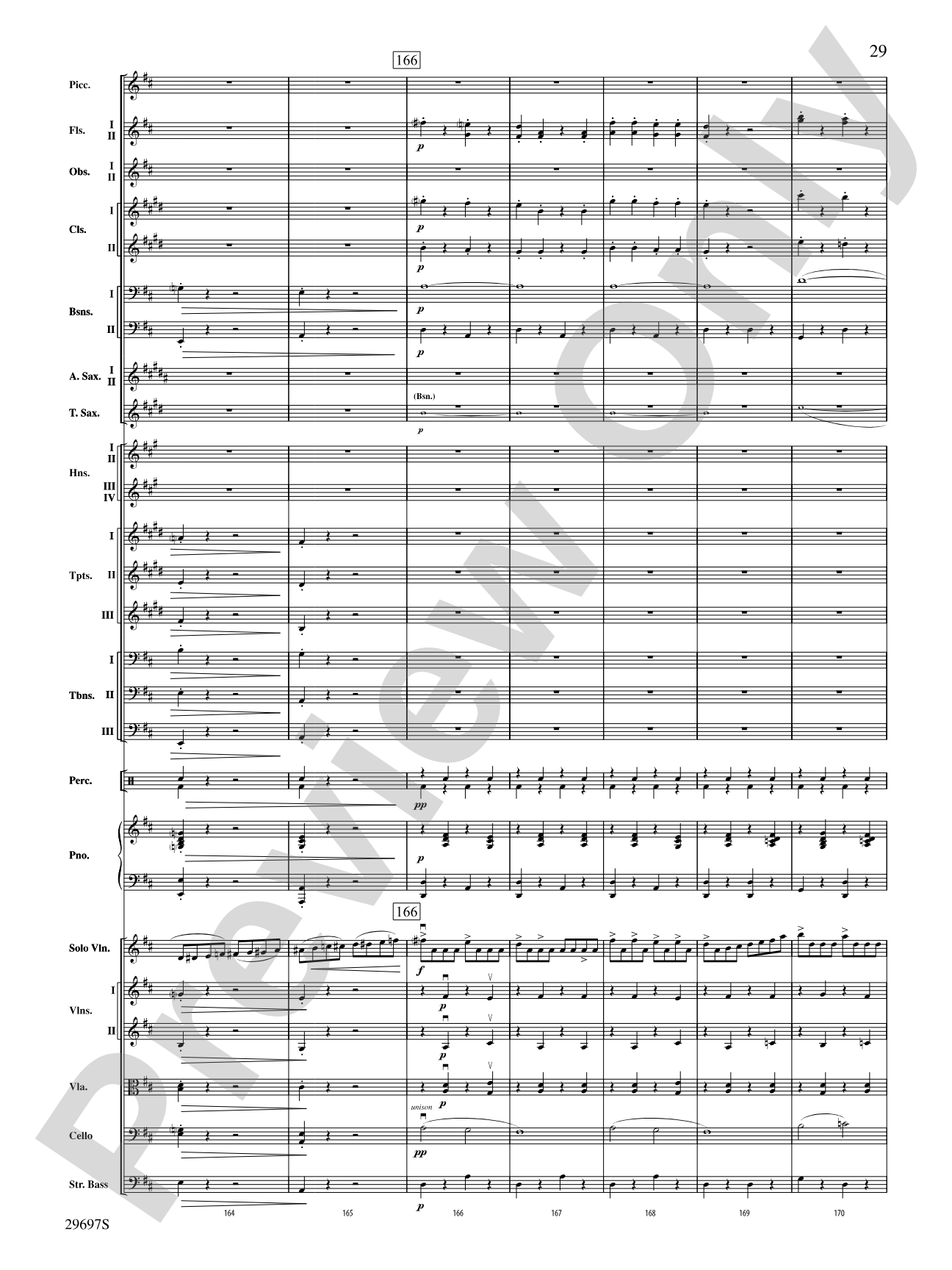 Fiddle-Faddle for Soloist and Full Orchestra: Full Orchestra Conductor Score & Parts