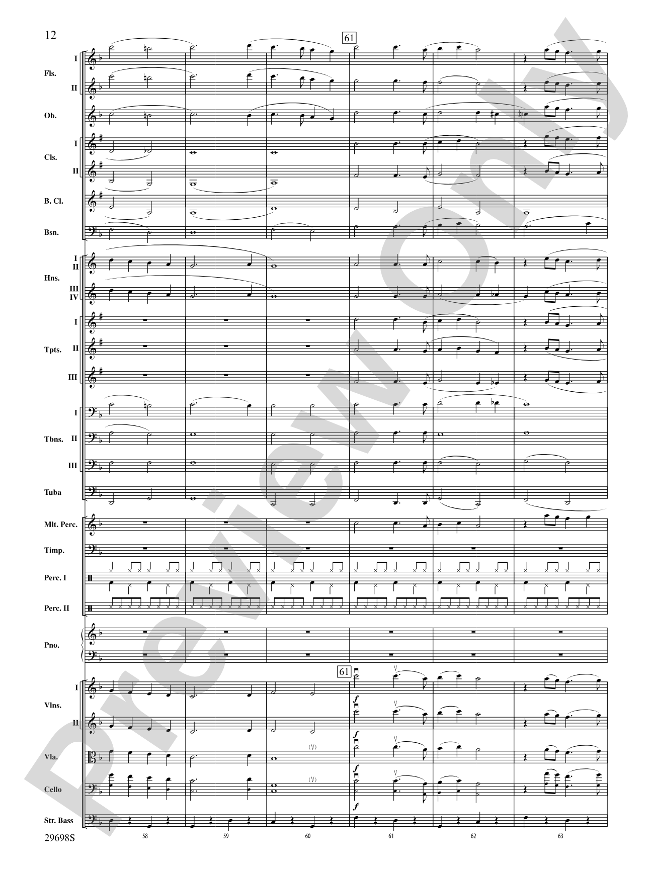 Variations on Ding! Dong! The Witch Is Dead!: Full Orchestra Conductor Score & Parts