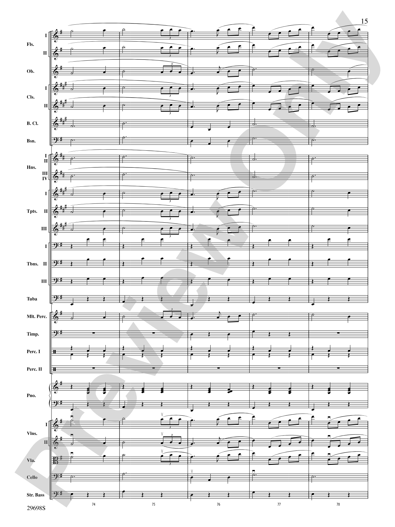 Variations on Ding! Dong! The Witch Is Dead!: Full Orchestra Conductor Score & Parts