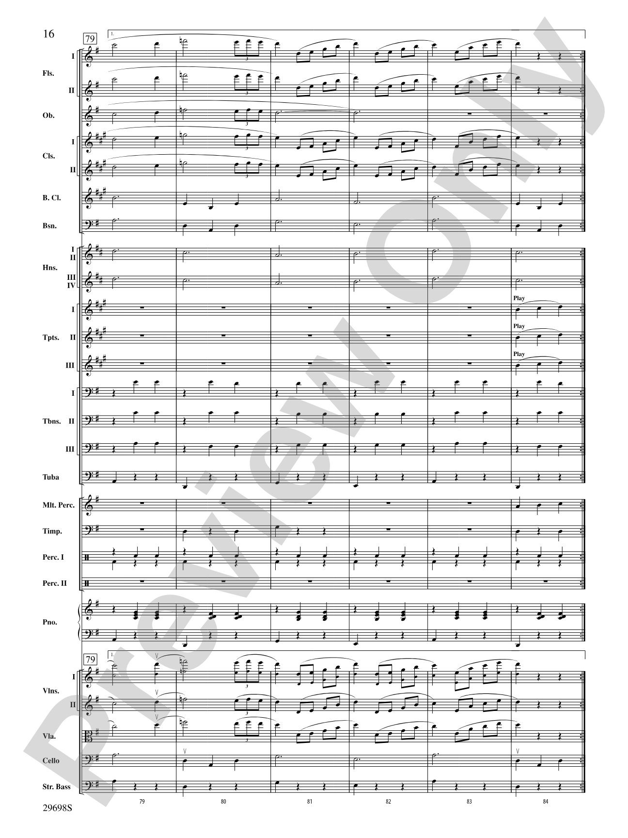 Variations on Ding! Dong! The Witch Is Dead!: Full Orchestra Conductor Score & Parts