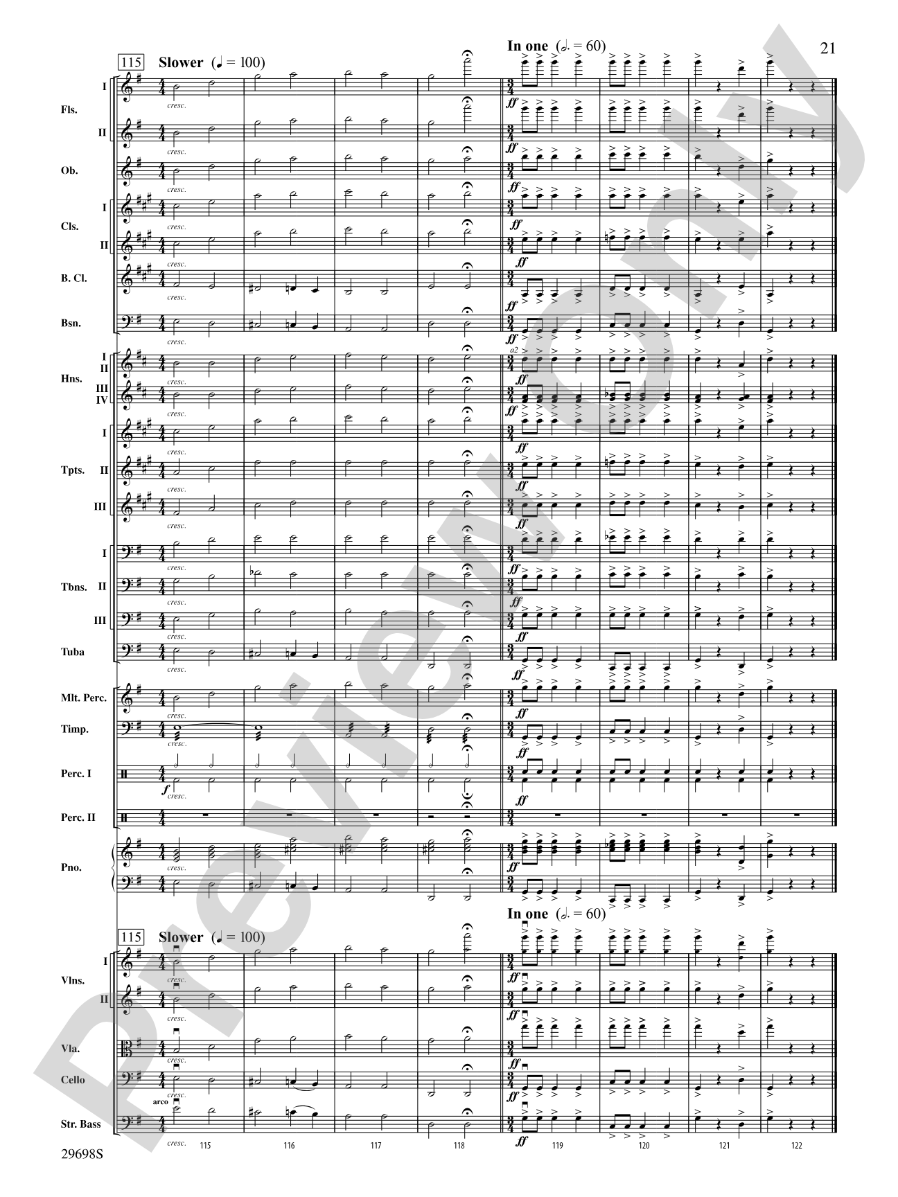 Variations on Ding! Dong! The Witch Is Dead!: Full Orchestra Conductor Score & Parts