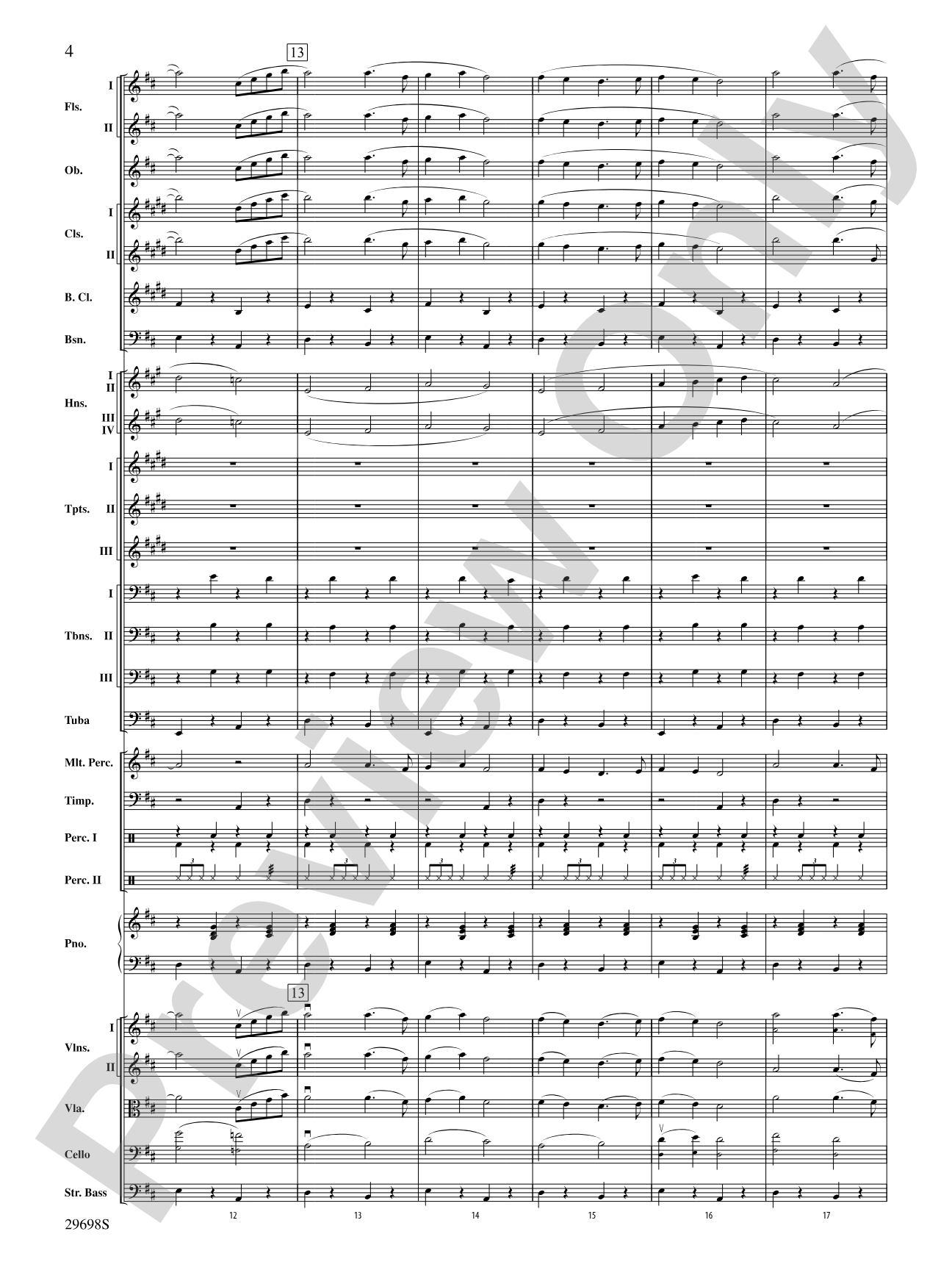 Variations on Ding! Dong! The Witch Is Dead!: Full Orchestra Conductor Score & Parts