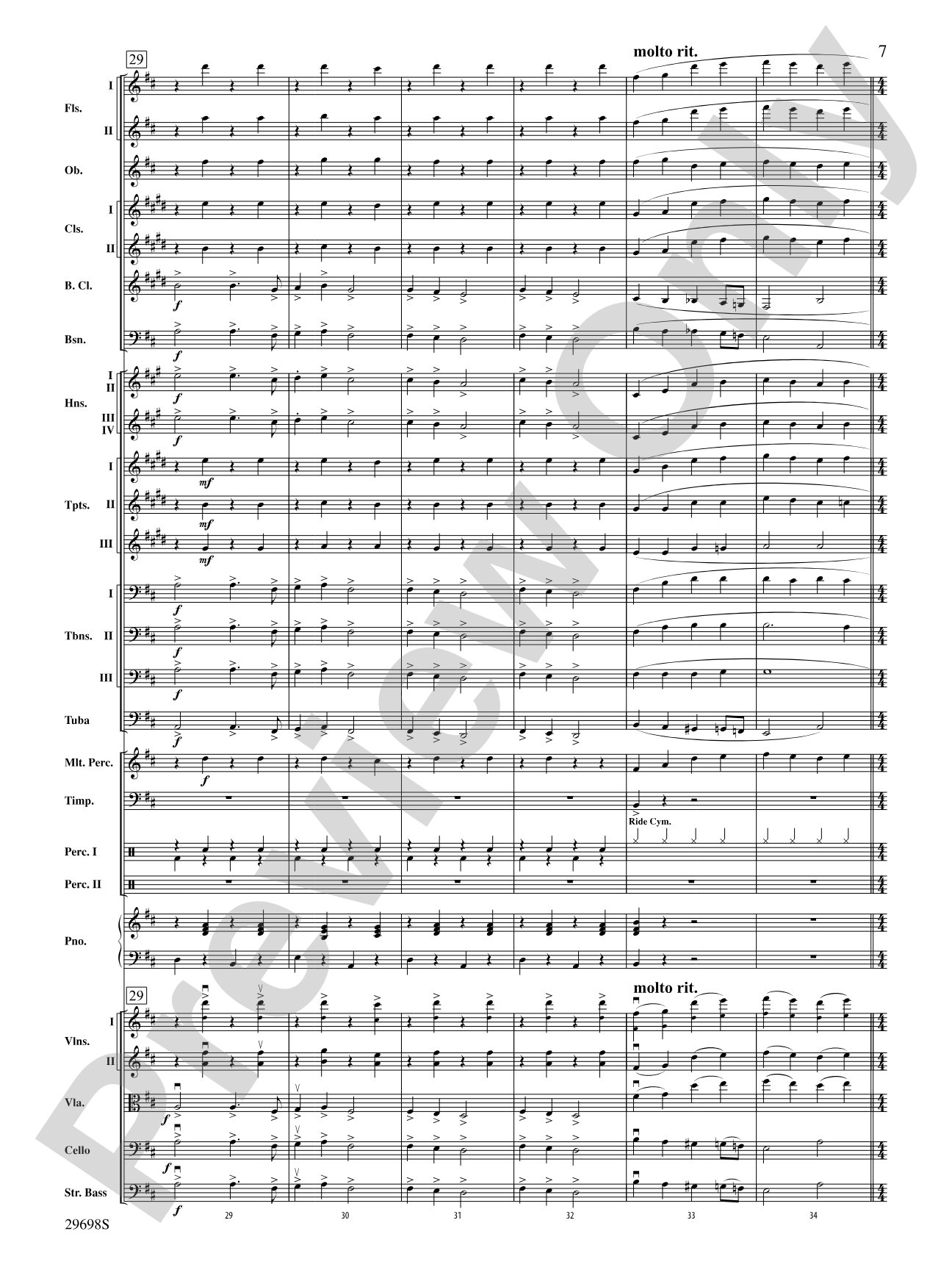 Variations on Ding! Dong! The Witch Is Dead!: Full Orchestra Conductor Score & Parts