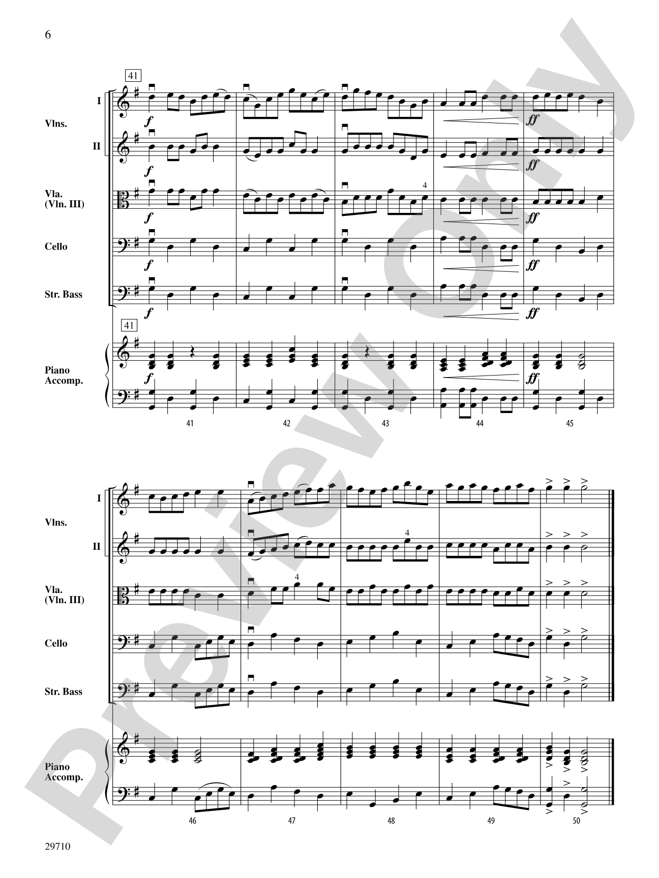 Tulip Tree: String Orchestra Conductor Score & Parts
