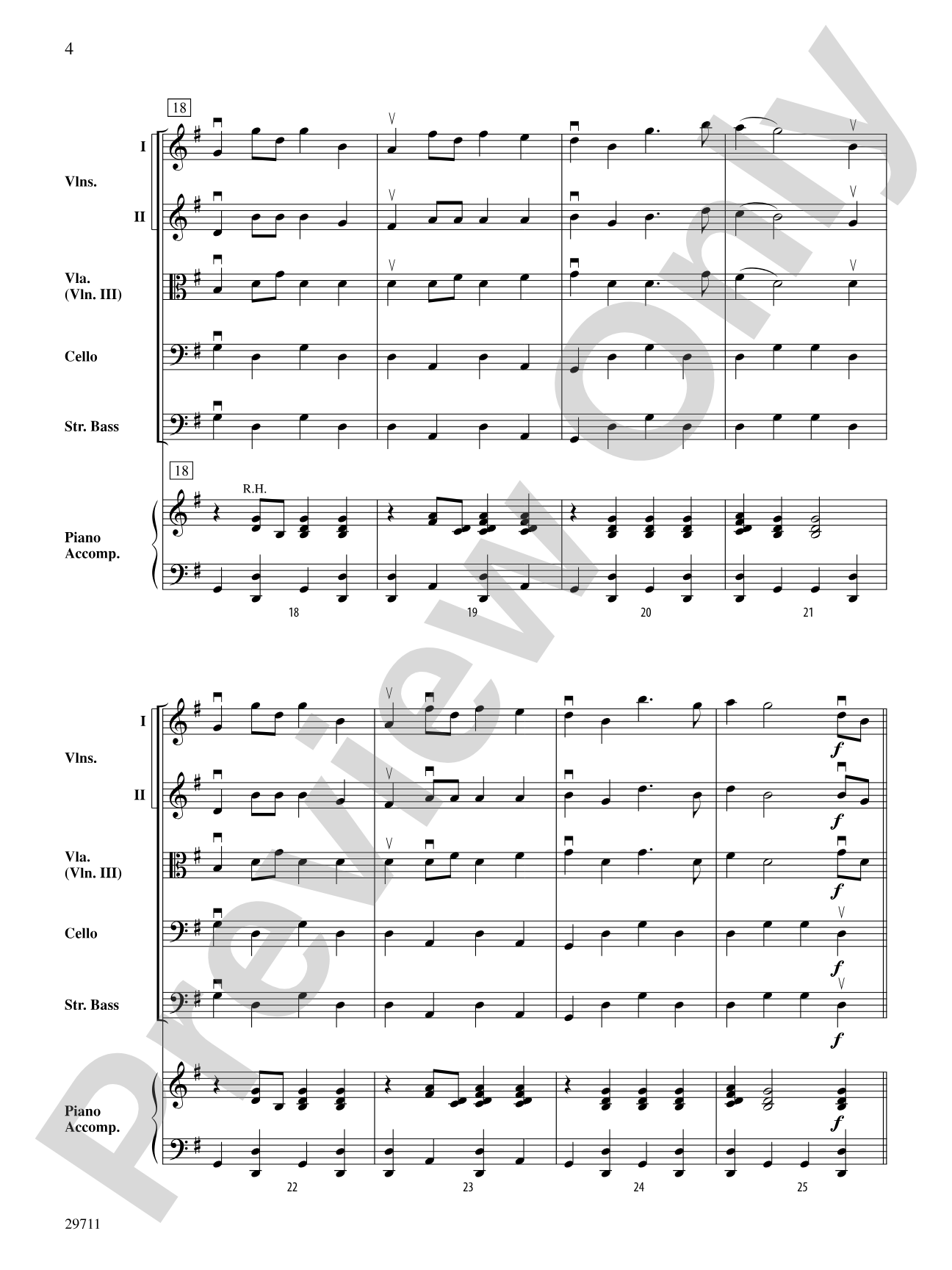 Dixie: String Orchestra Conductor Score & Parts