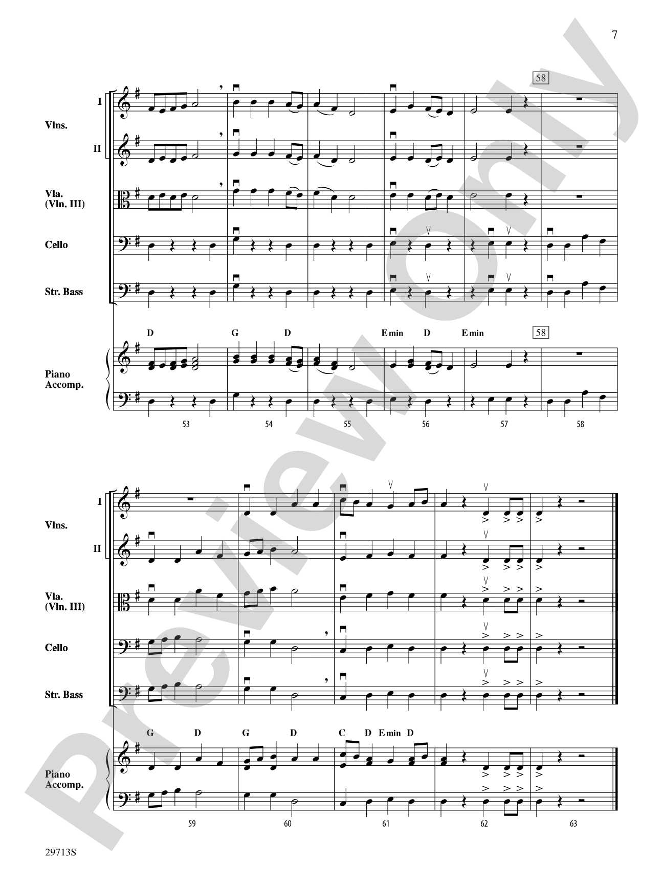 The Enchanted Wizard: String Orchestra Conductor Score & Parts