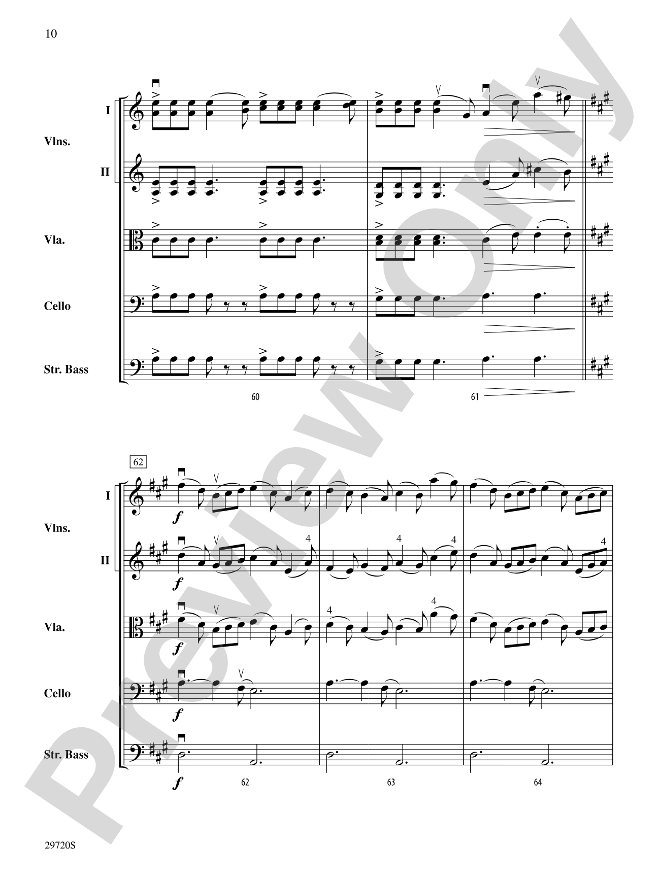 Skyfire: String Orchestra Conductor Score & Parts