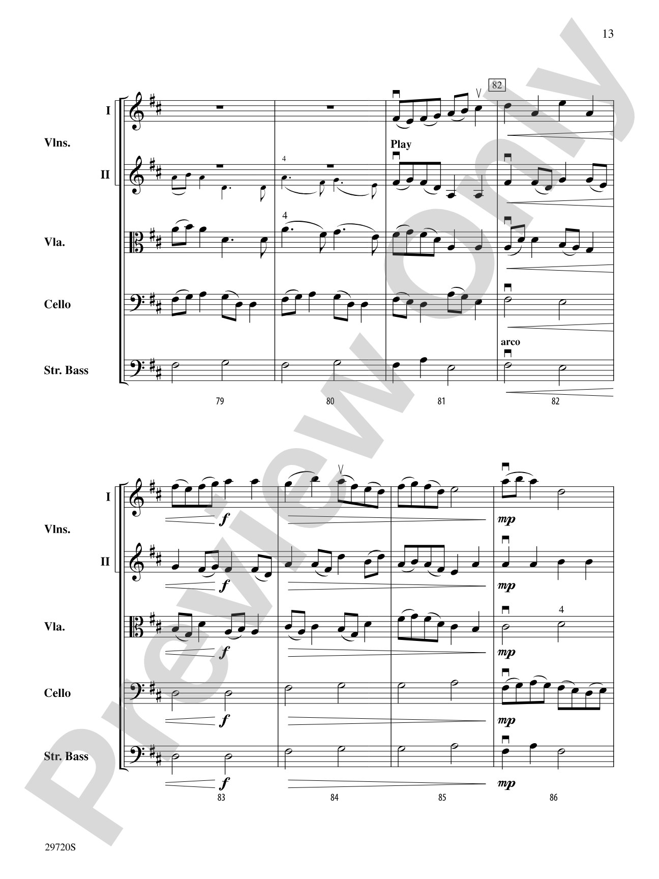 Skyfire: String Orchestra Conductor Score & Parts