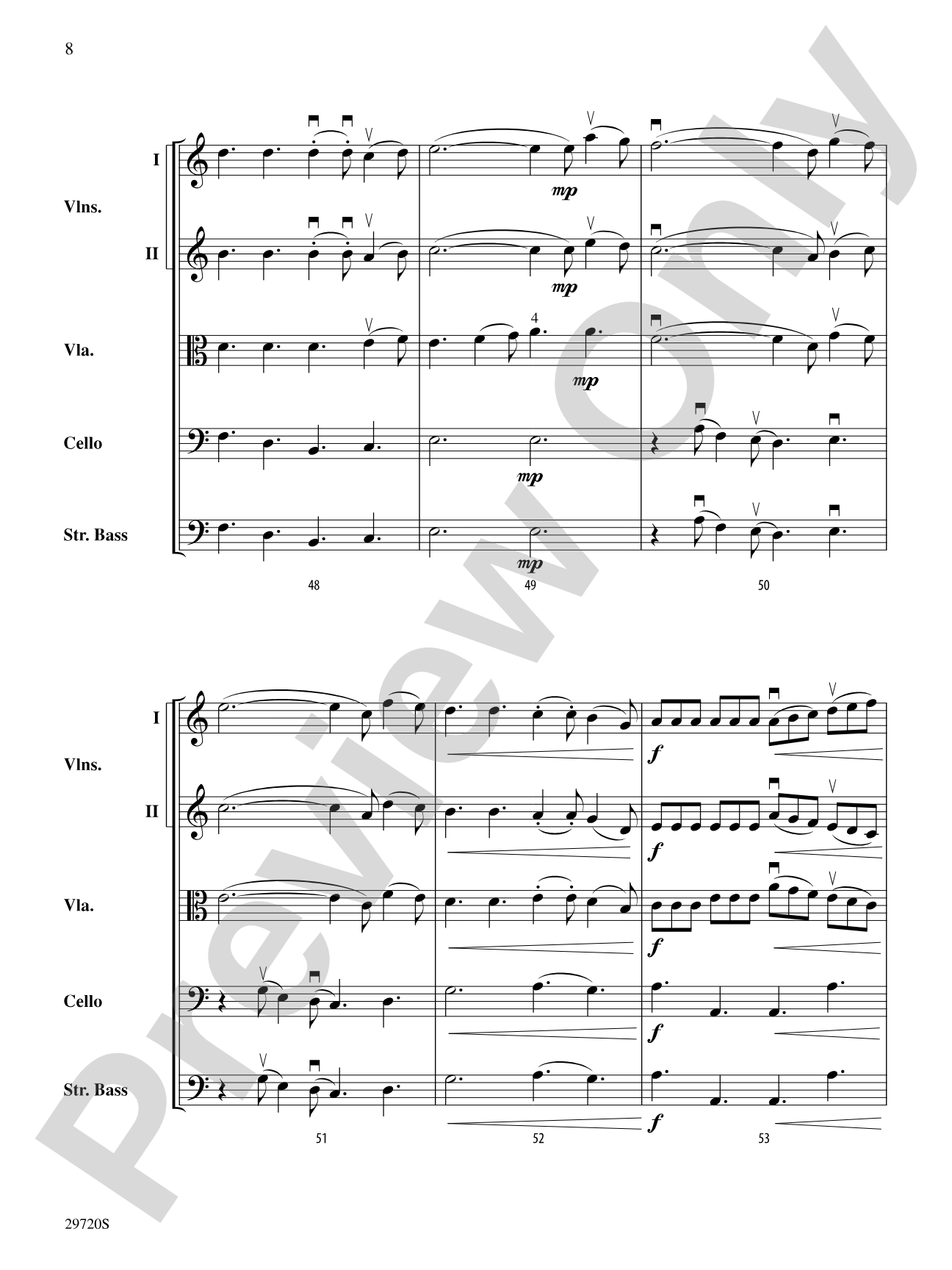Skyfire: String Orchestra Conductor Score & Parts