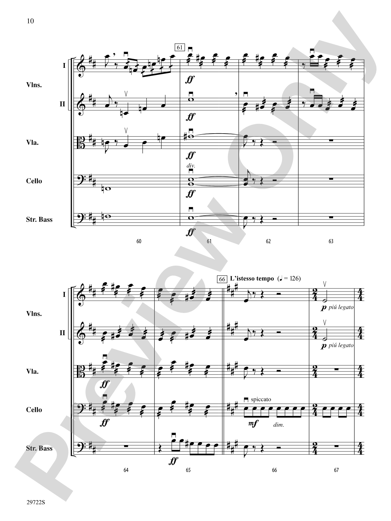 Momentum: String Orchestra Conductor Score & Parts