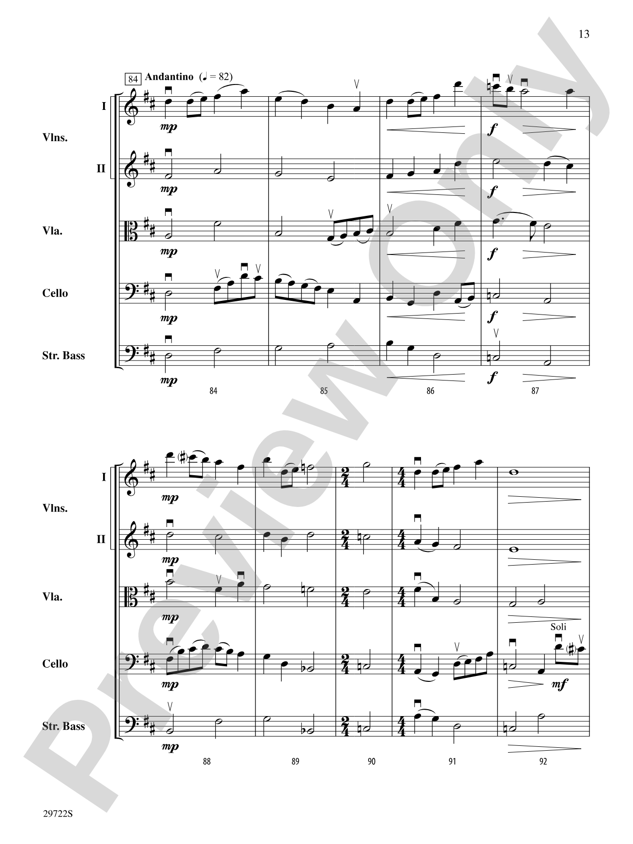 Momentum: String Orchestra Conductor Score & Parts