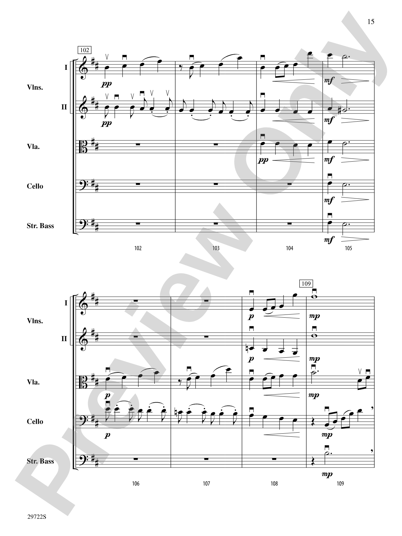 Momentum: String Orchestra Conductor Score & Parts