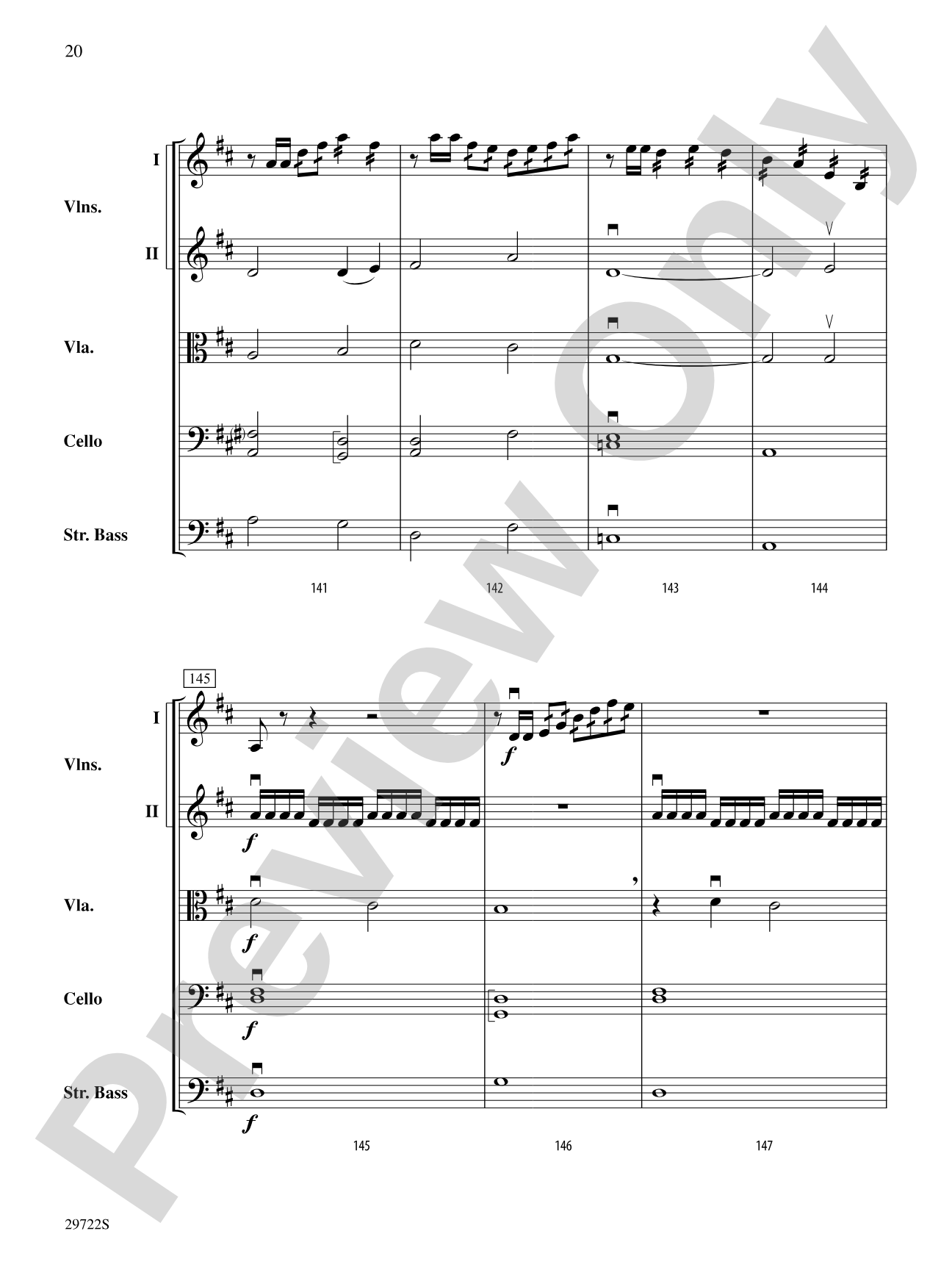 Momentum: String Orchestra Conductor Score & Parts