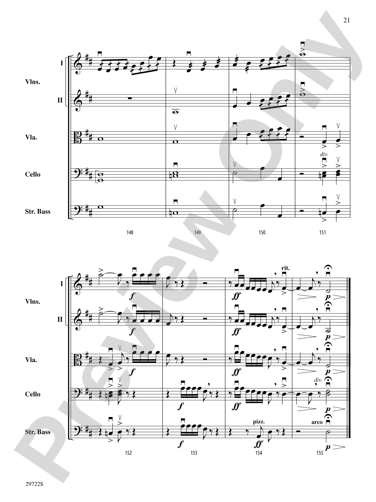 Momentum: String Orchestra Conductor Score & Parts