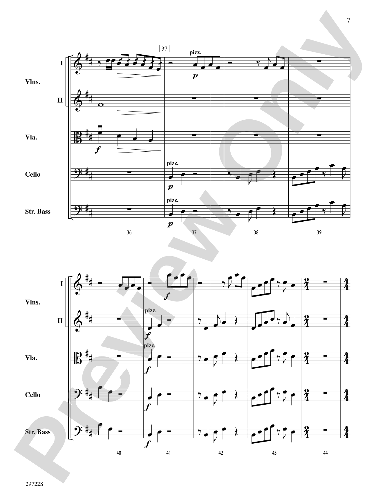 Momentum: String Orchestra Conductor Score & Parts